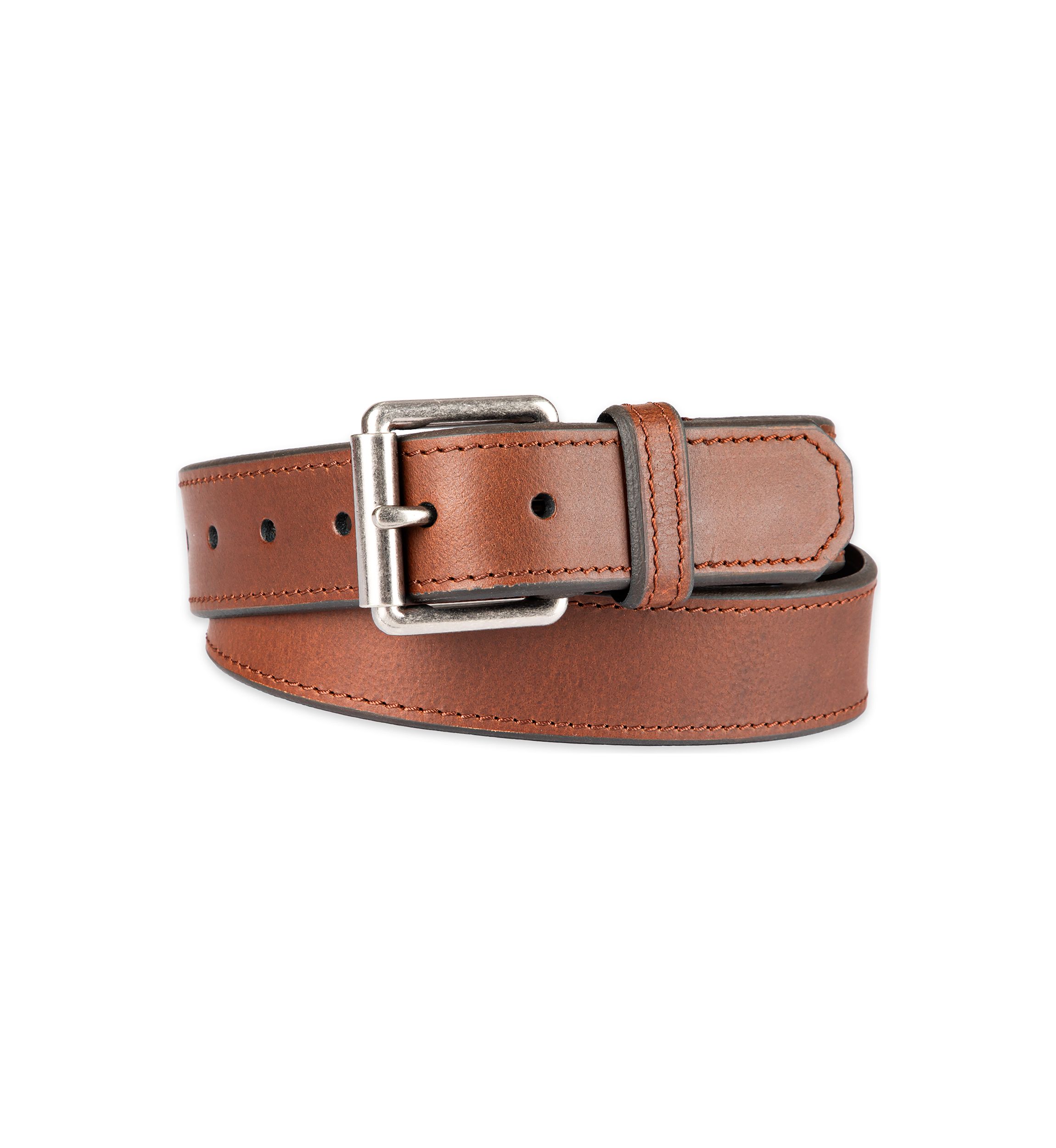 Casual Leather Roller Buckle Belt