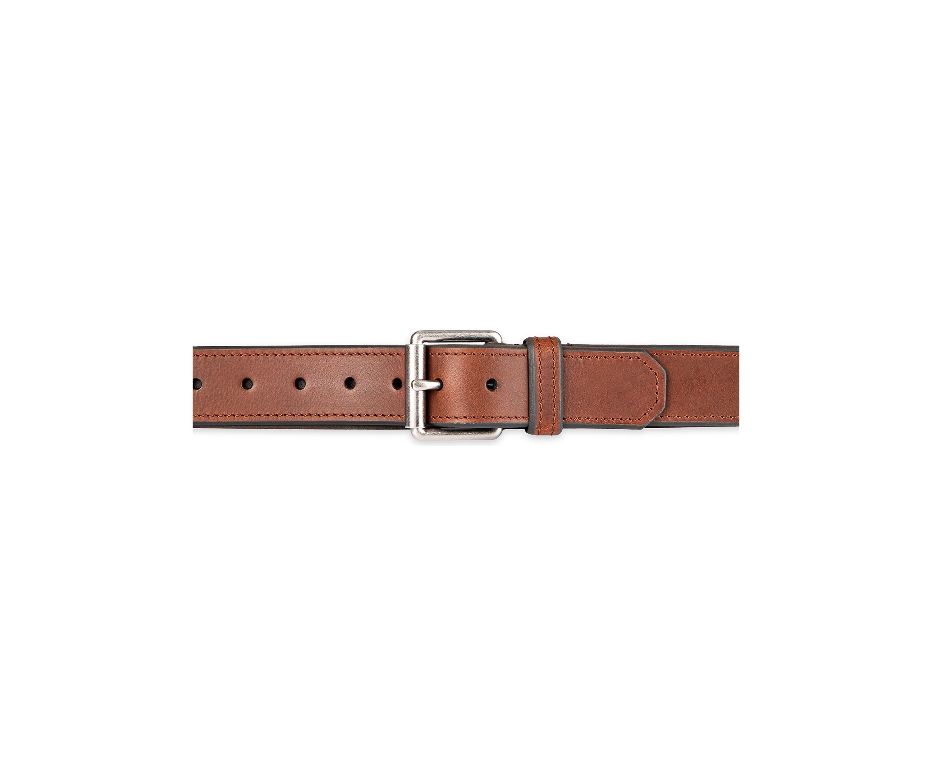 Casual Leather Roller Buckle Belt