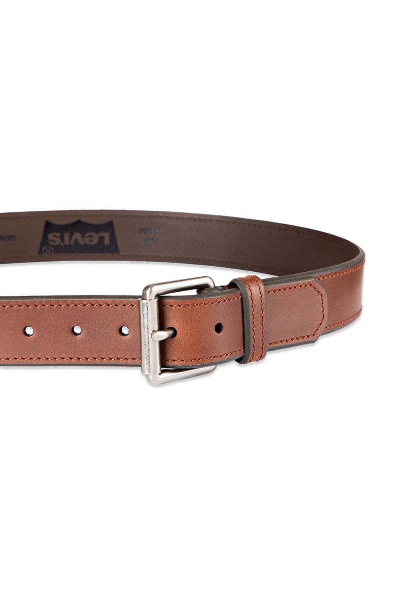 Casual Leather Roller Buckle Belt
