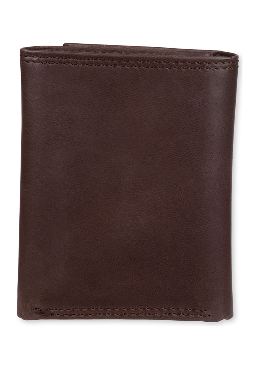 RFID Extra Capacity Trifold Wallet