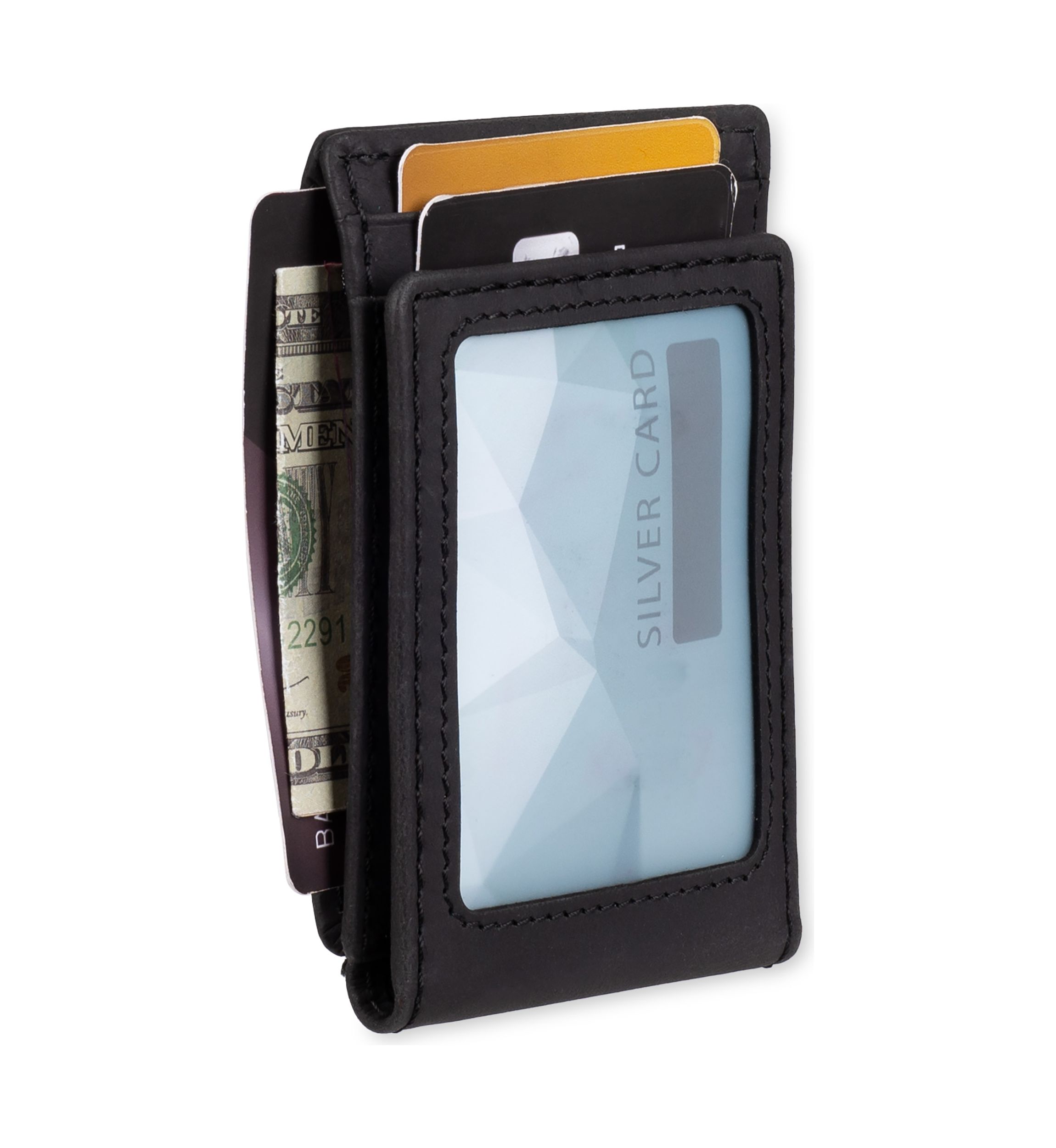 RFID Slim Magnetic Front Pocket Wallet