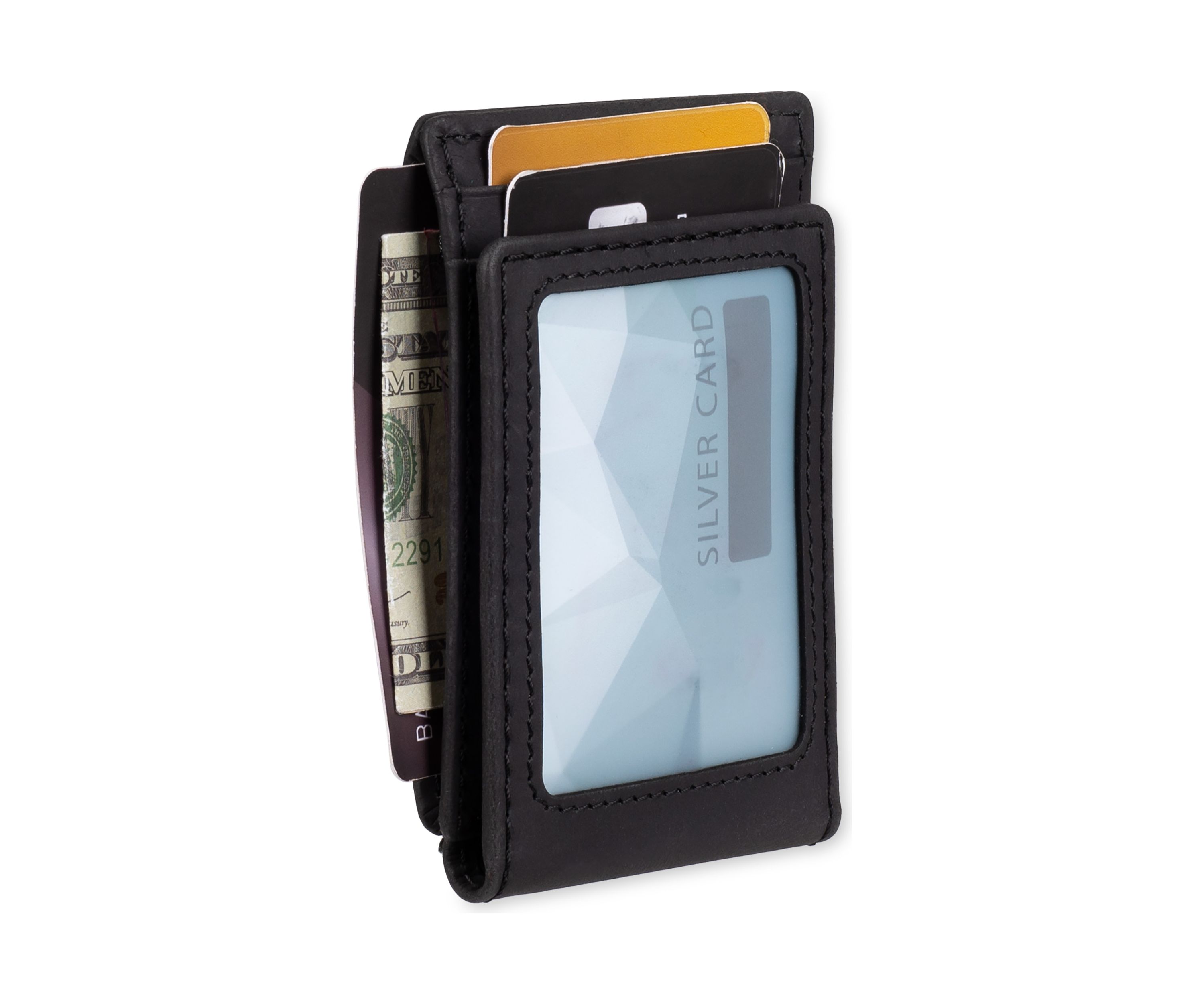 RFID Slim Magnetic Front Pocket Wallet