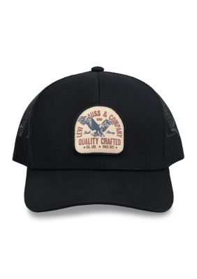 Levi's Men's Seasonal Patch Trucker Hat, Black