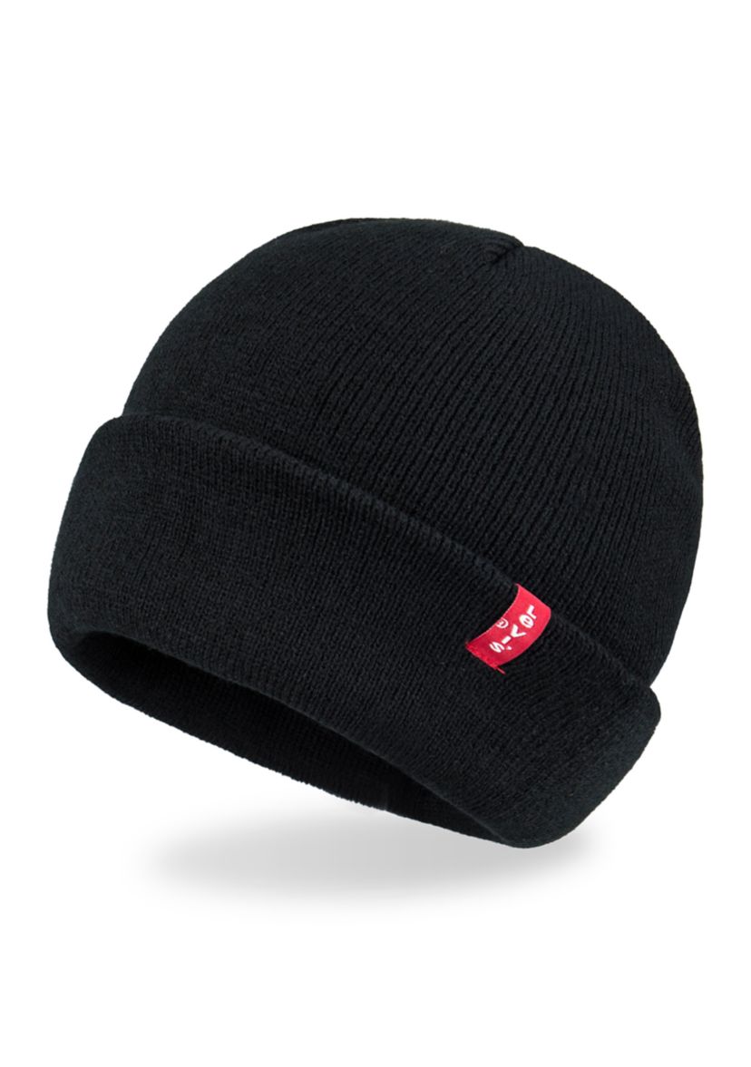 New Hero Beanie with Red Tab