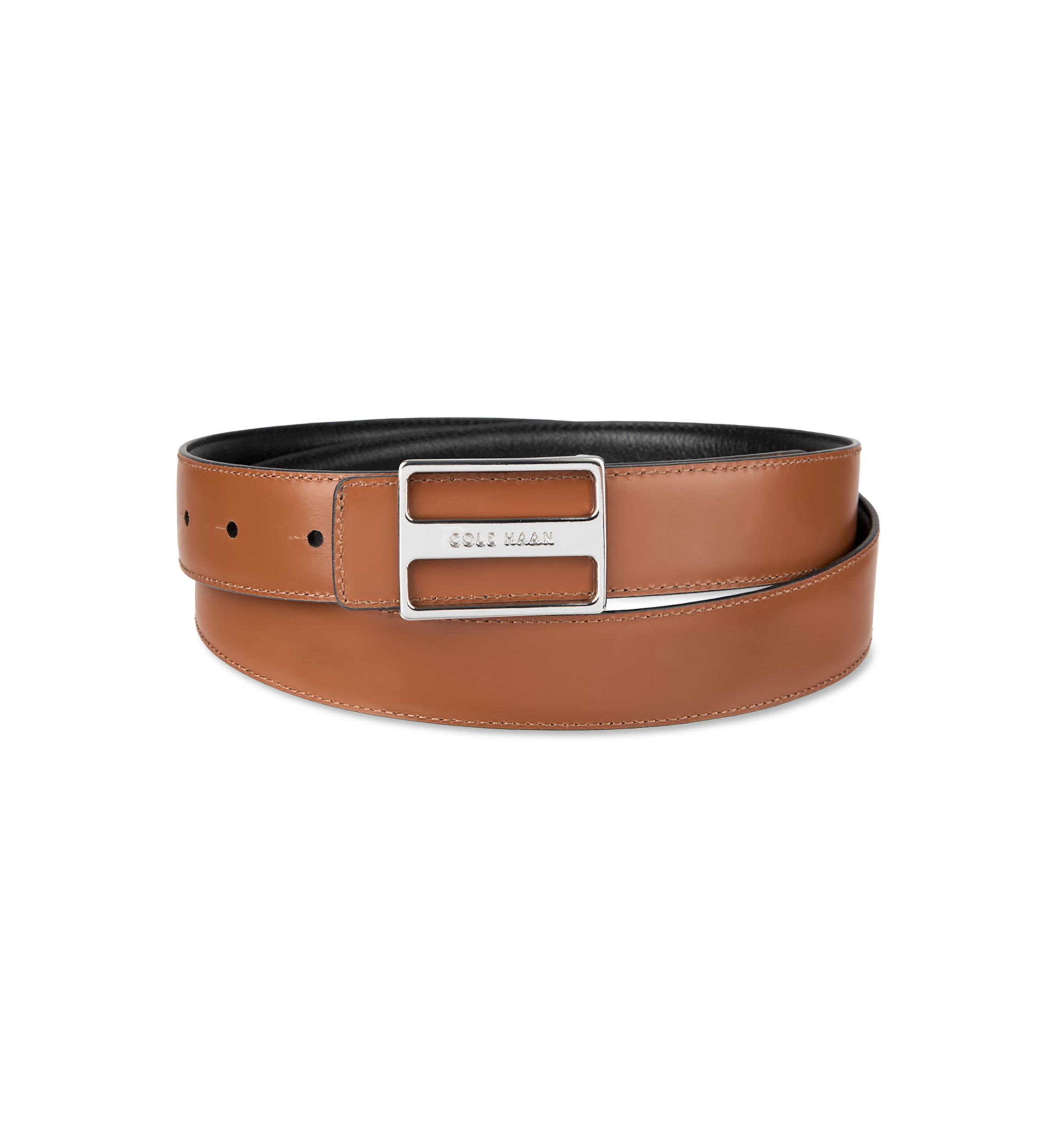 Reversible Belt Strap with Two Interchangebale Buckles Gift Set