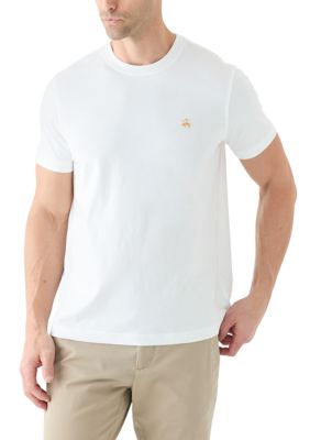 Brooks Brothers Men's Replenish Cotton T-Shirt, White, XL