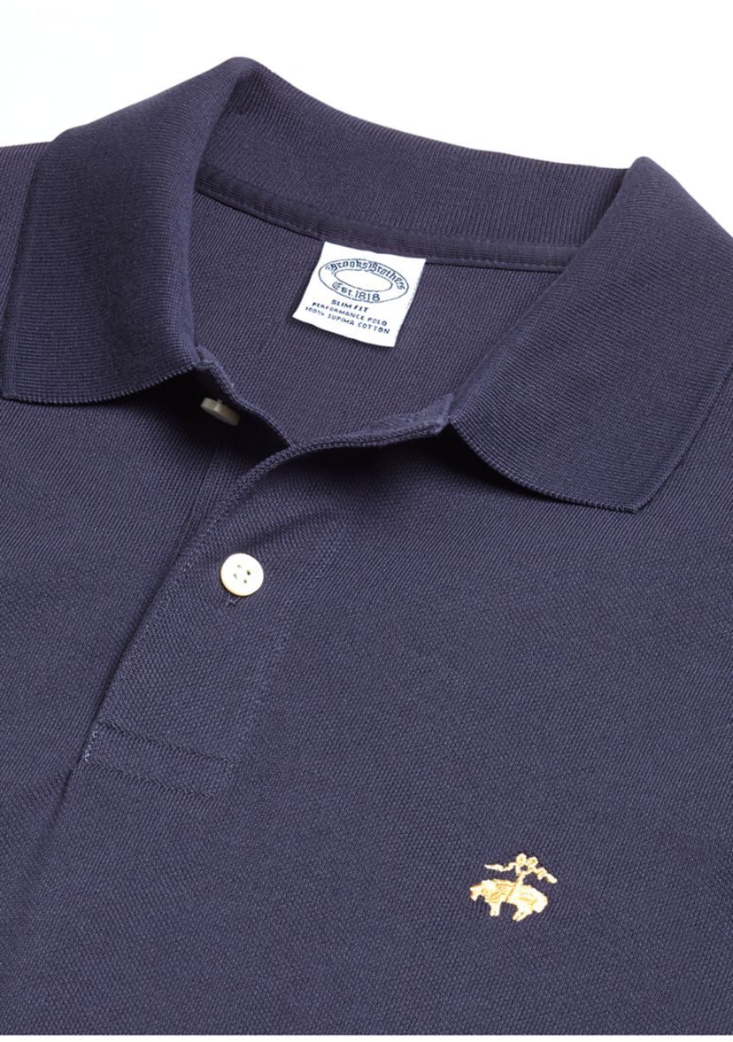 Mens Golden Fleece Slim Fit Stretch Supima Polo Shirt