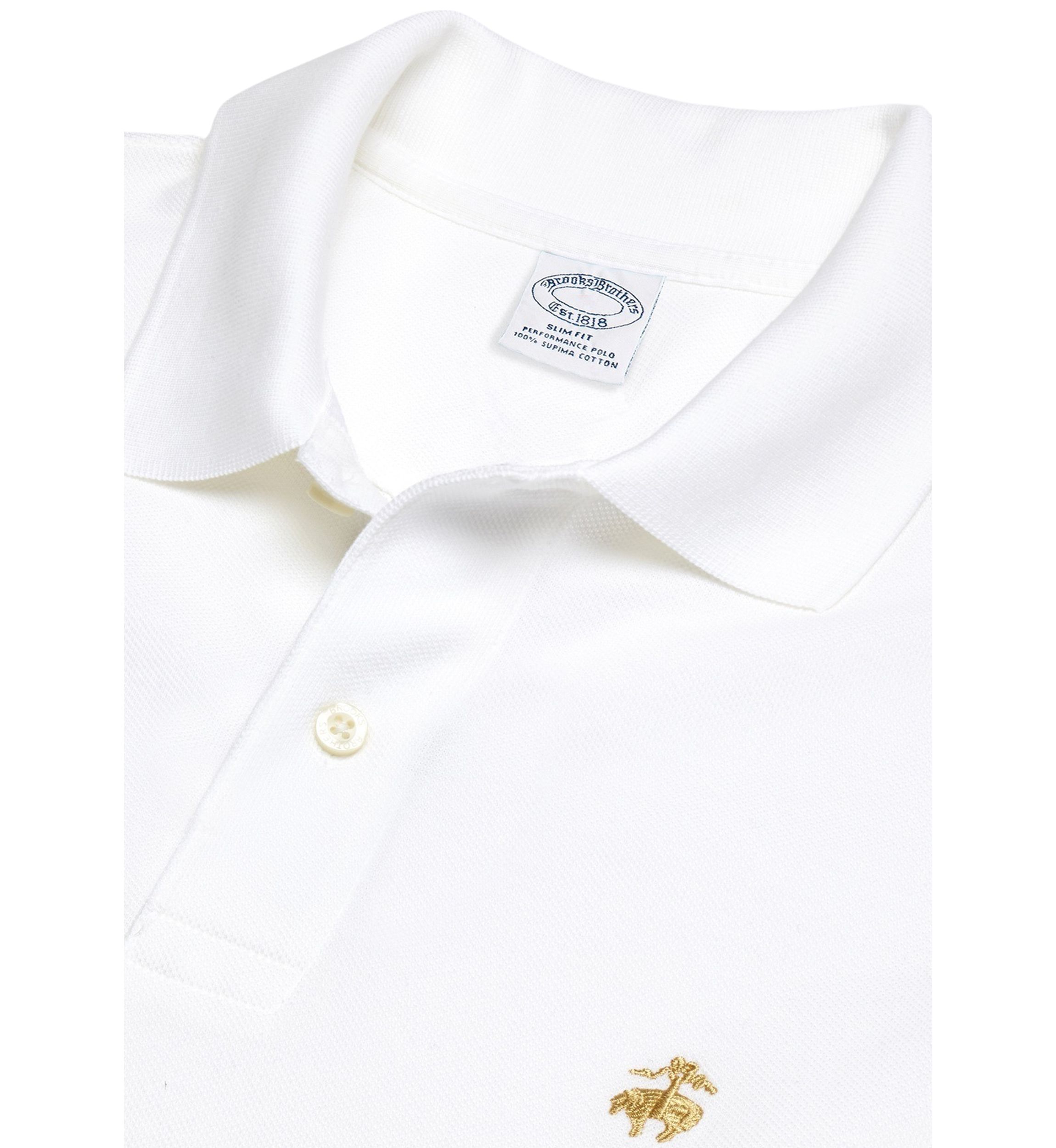 Mens Golden Fleece Slim Fit Stretch Supima Polo Shirt