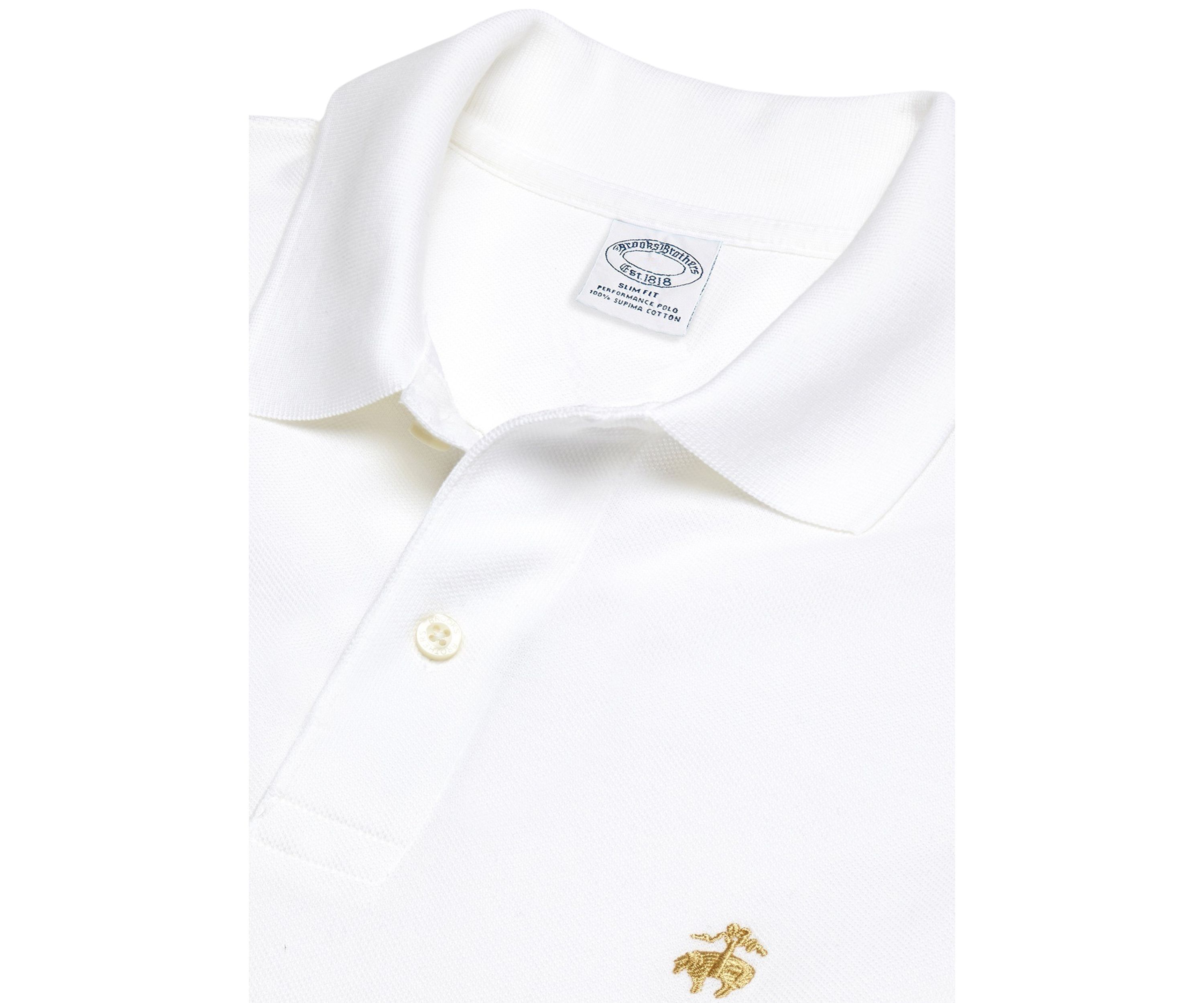 Mens Golden Fleece Slim Fit Stretch Supima Polo Shirt