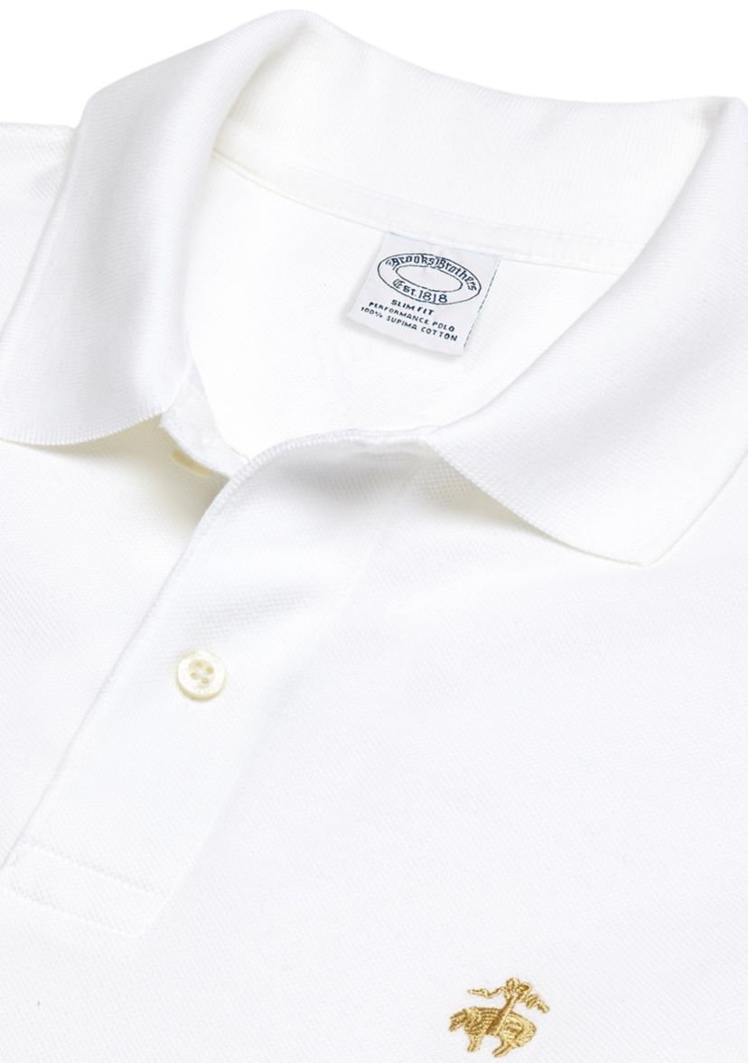 Mens Golden Fleece Slim Fit Stretch Supima Polo Shirt