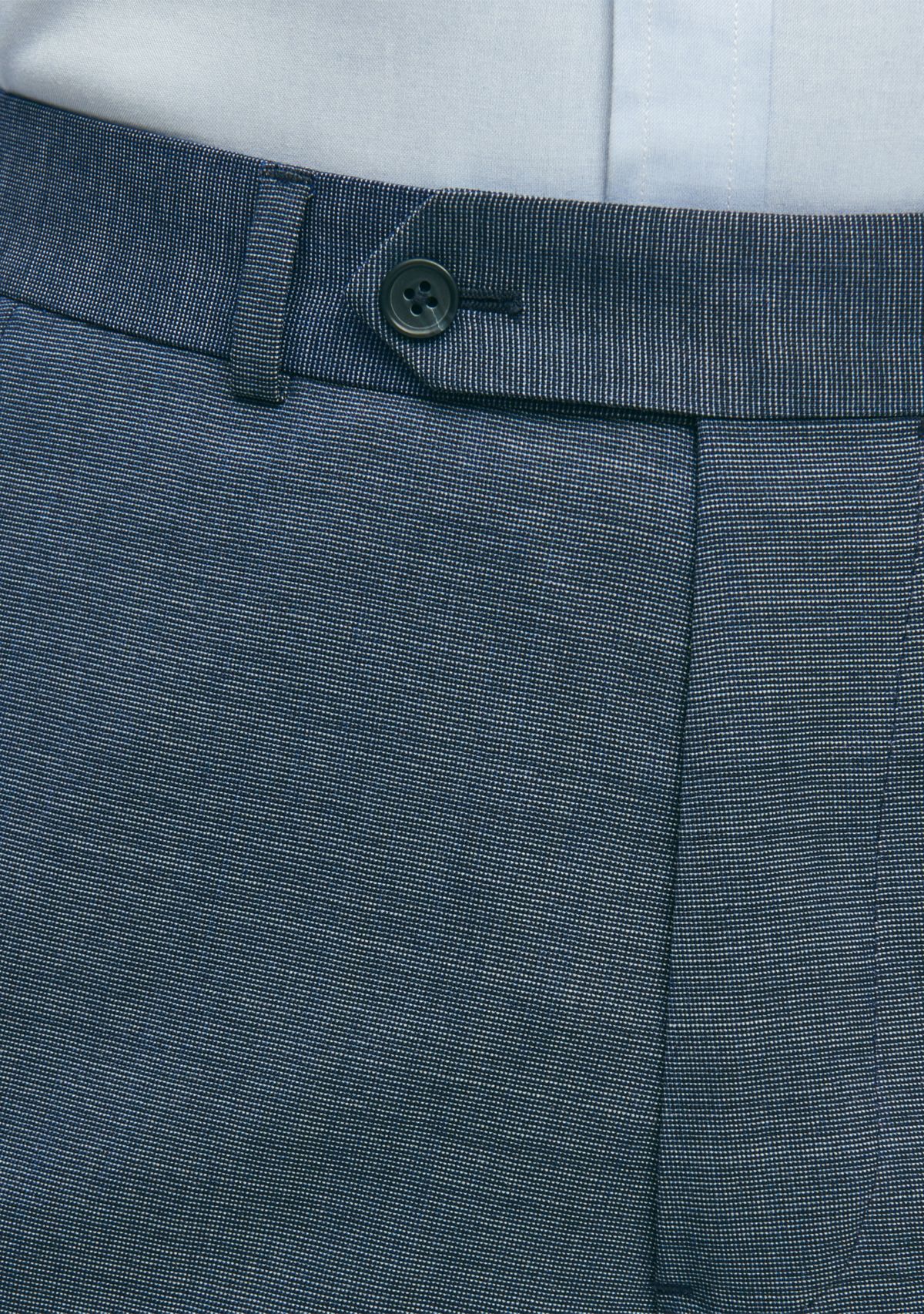 Explorer Collection Regent Fit Merino Wool  Suit Pants