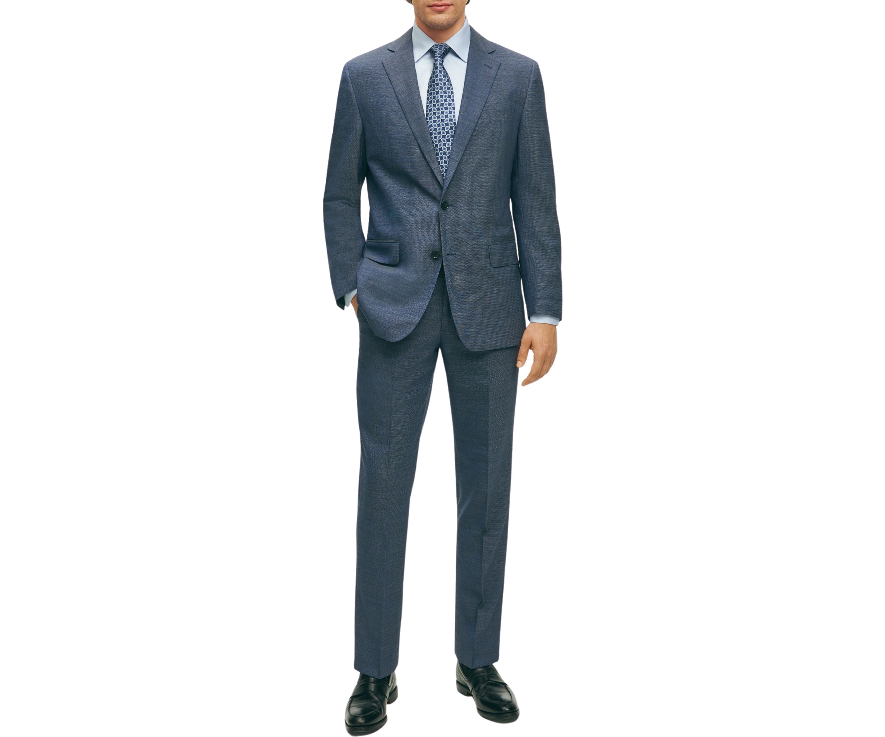 Explorer Collection Regent Fit Merino Wool  Suit Pants