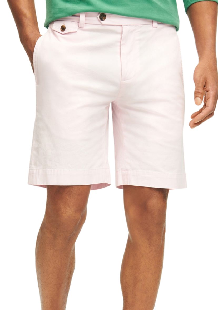 Mens 9" Stretch Supima Cotton Poplin Shorts