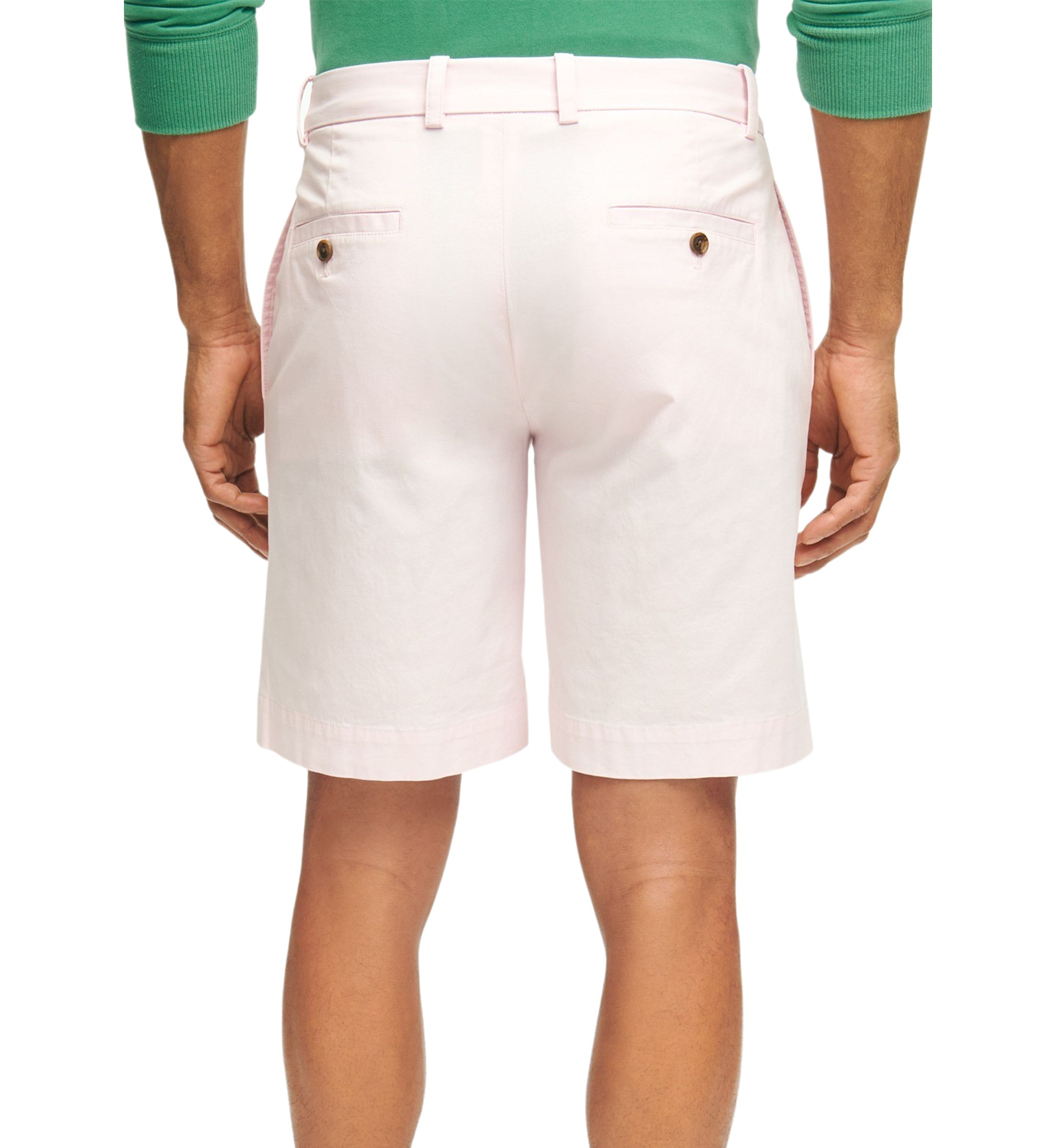 Mens 9" Stretch Supima Cotton Poplin Shorts