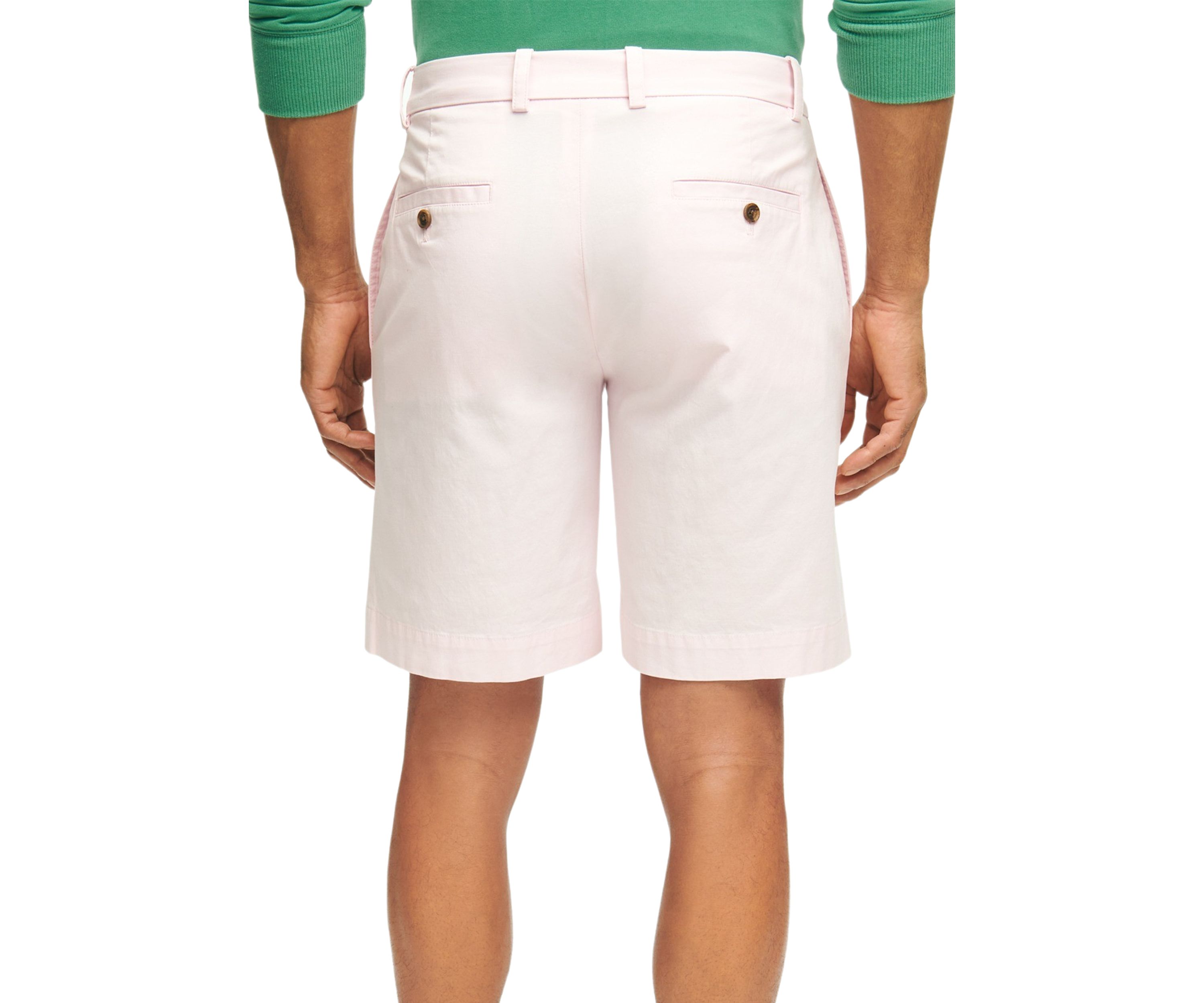 Mens 9" Stretch Supima Cotton Poplin Shorts