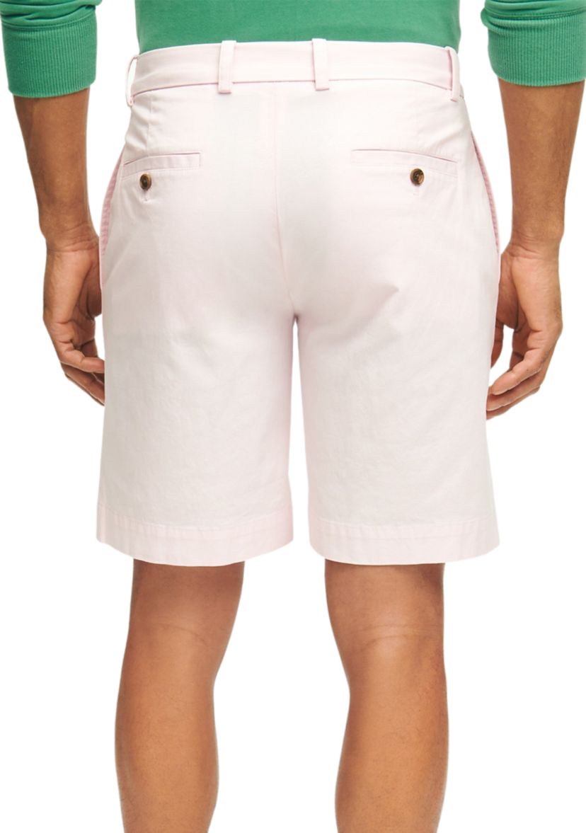 Mens 9" Stretch Supima Cotton Poplin Shorts