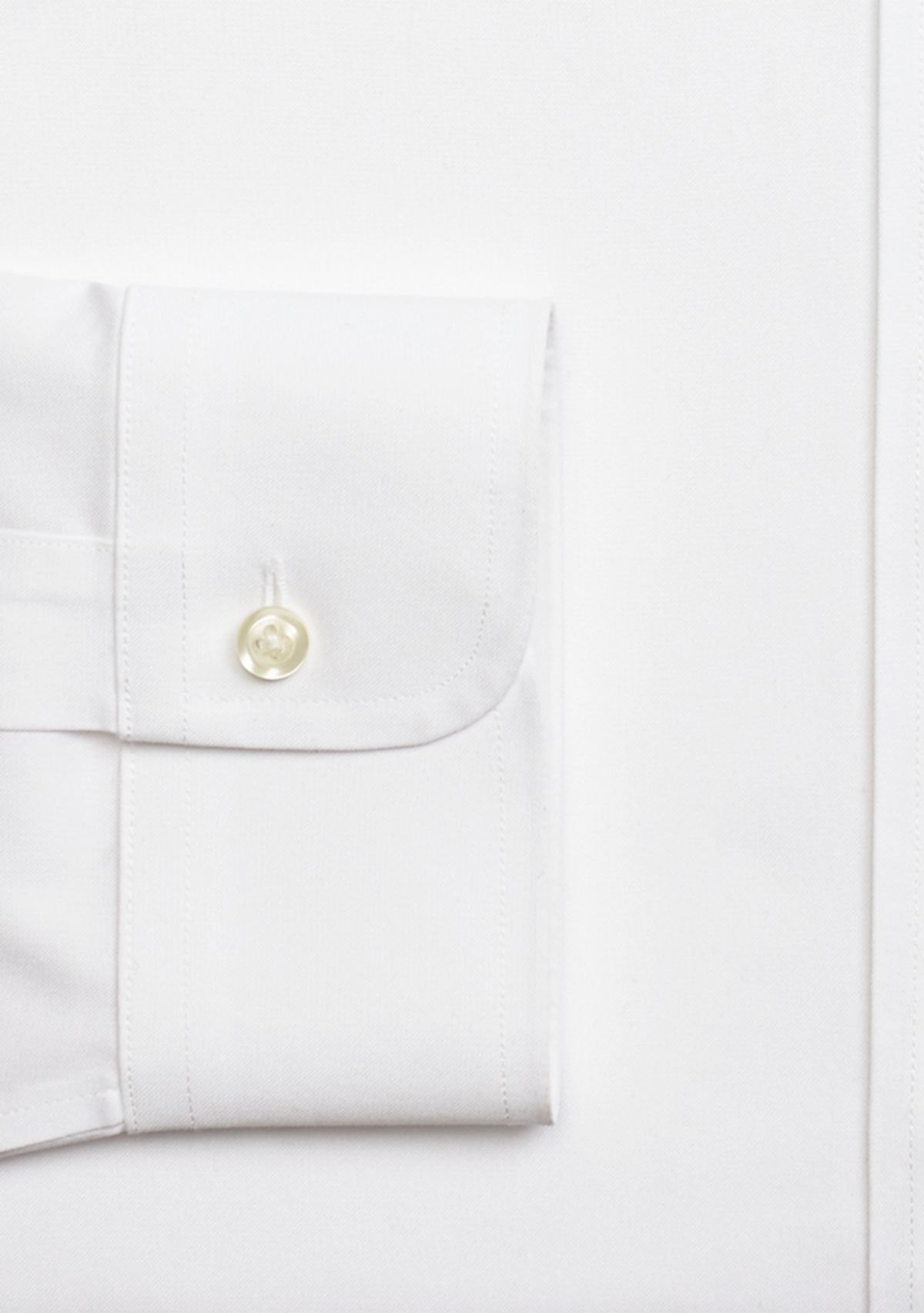Mens Stretch Supima Cotton Non-Iron Pinpoint Oxford Ainsley Collar Dress Shirt