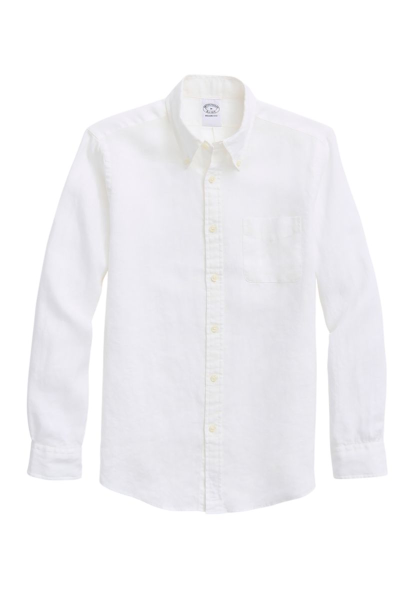 Mens Irish Linen Sport Shirt