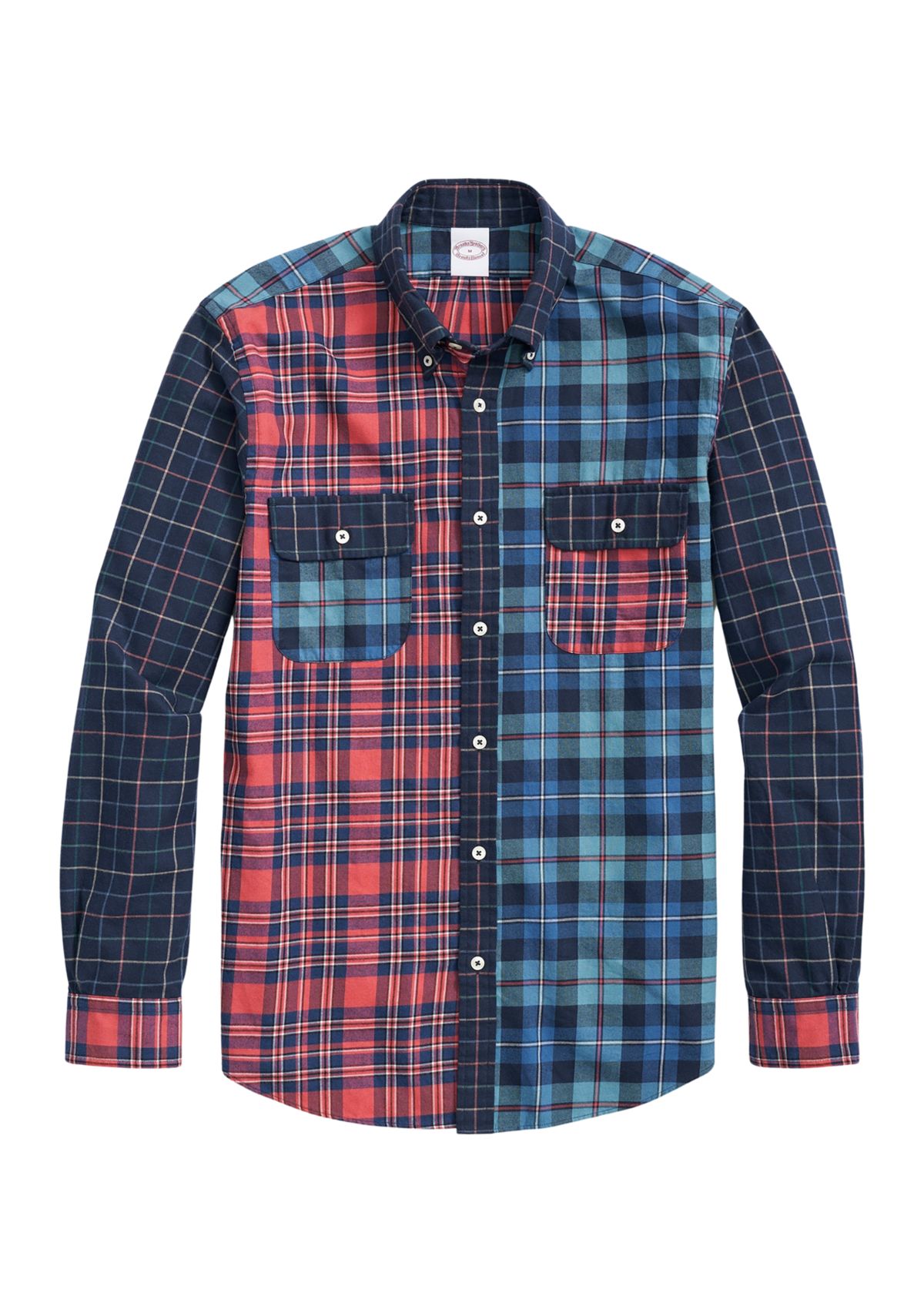 Mens Regent Regular Fit Archival Brushed Twill Fun Tartan Shirt