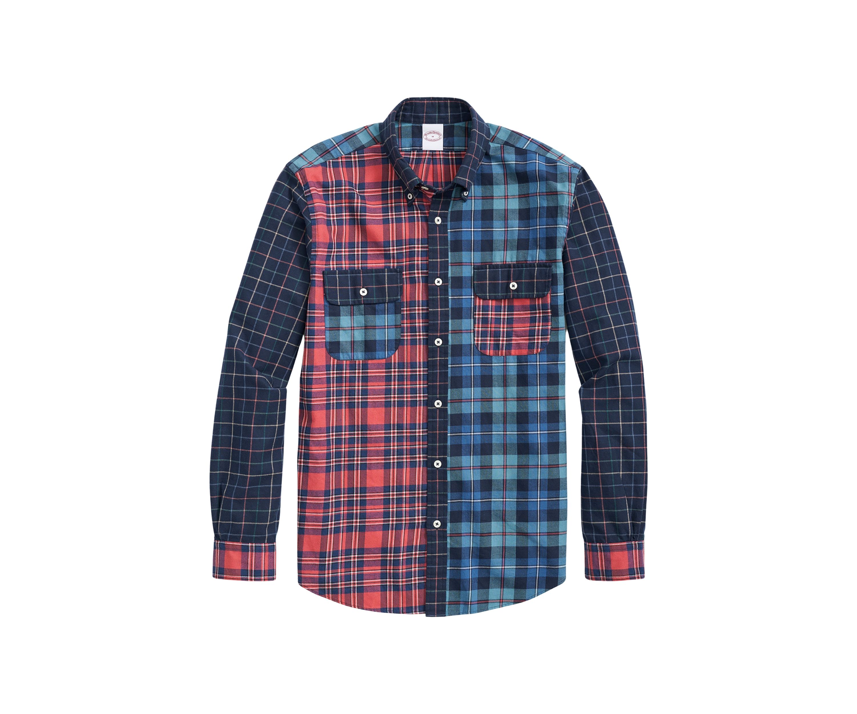 Mens Regent Regular Fit Archival Brushed Twill Fun Tartan Shirt
