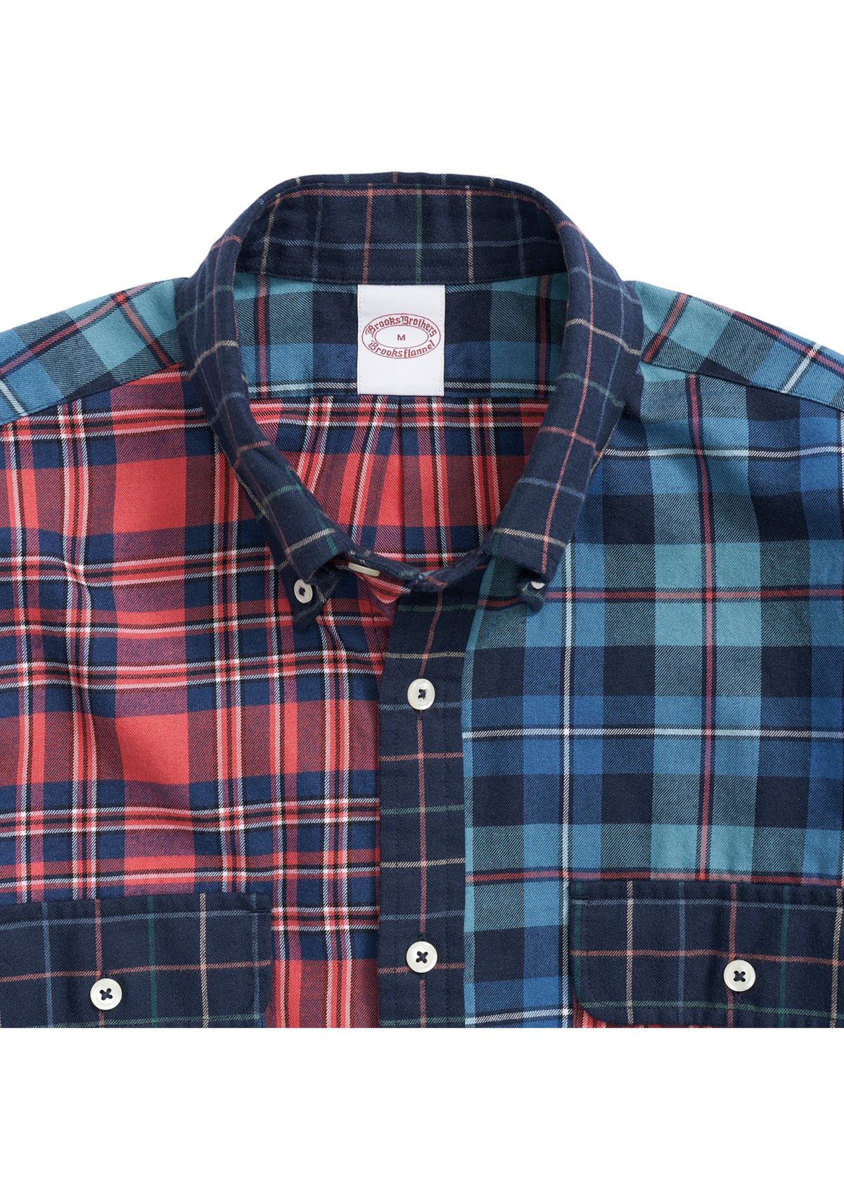 Mens Regent Regular Fit Archival Brushed Twill Fun Tartan Shirt