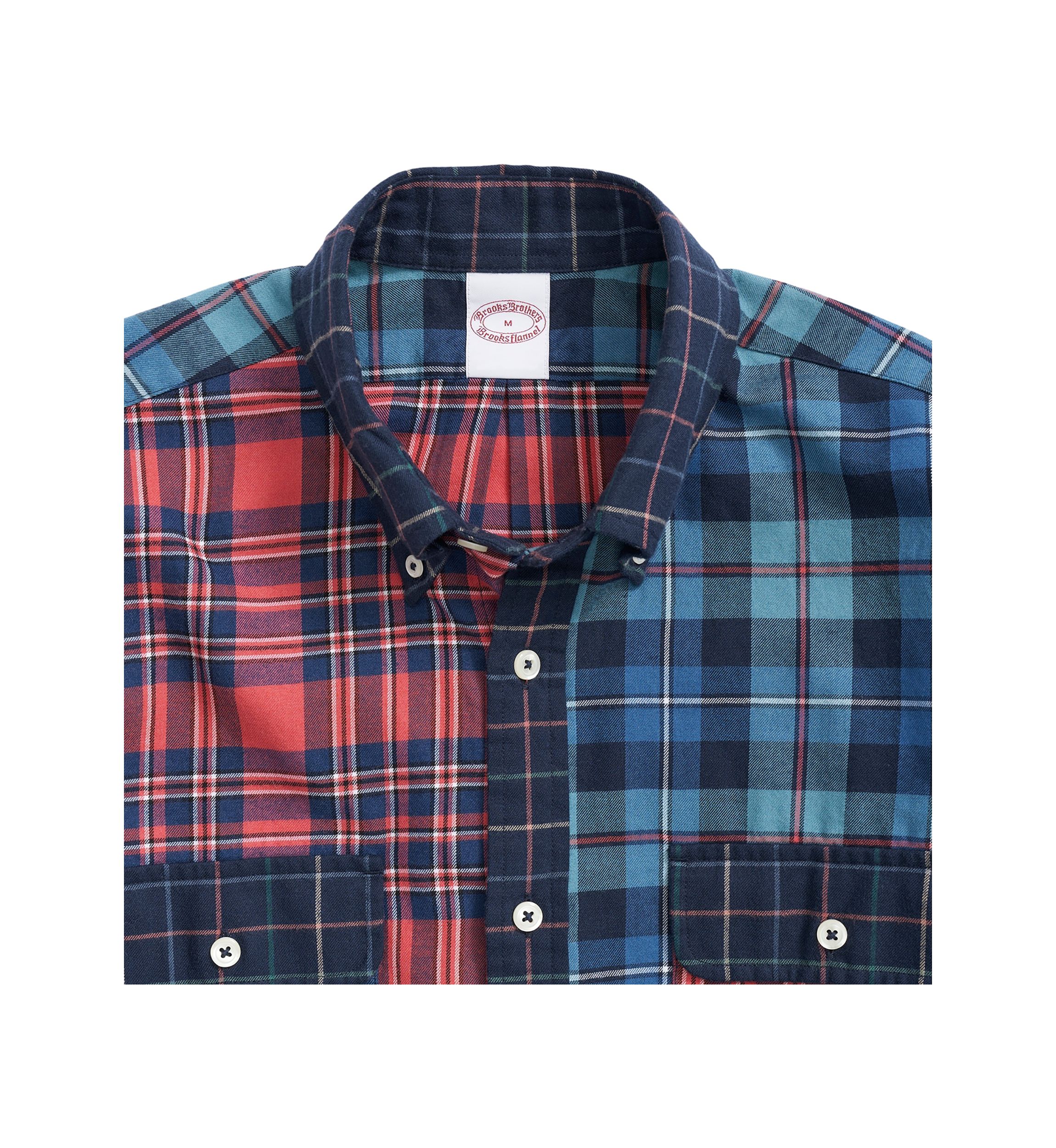 Mens Regent Regular Fit Archival Brushed Twill Fun Tartan Shirt