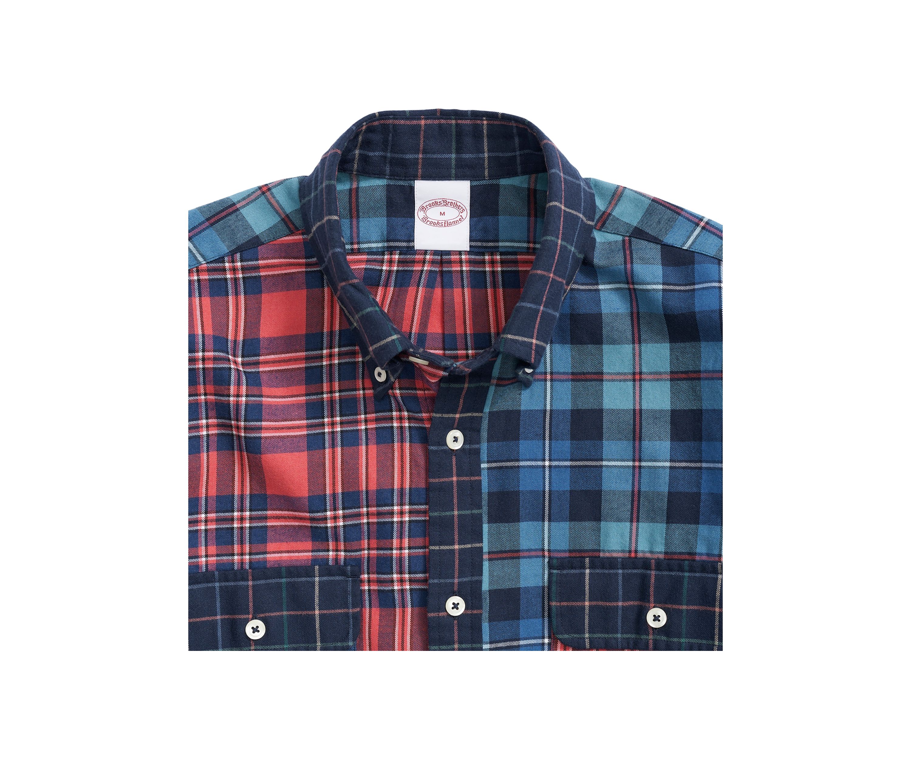 Mens Regent Regular Fit Archival Brushed Twill Fun Tartan Shirt