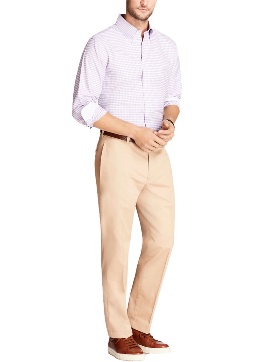 Mens Regular Fit Stretch Cotton Advantage Chino Pants
