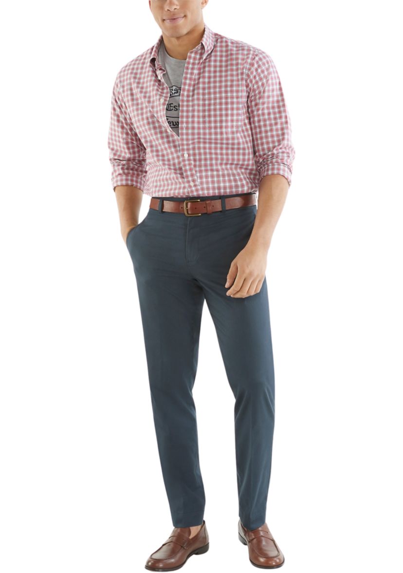 Mens Regular Fit Stretch Cotton Advantage Chino Pants