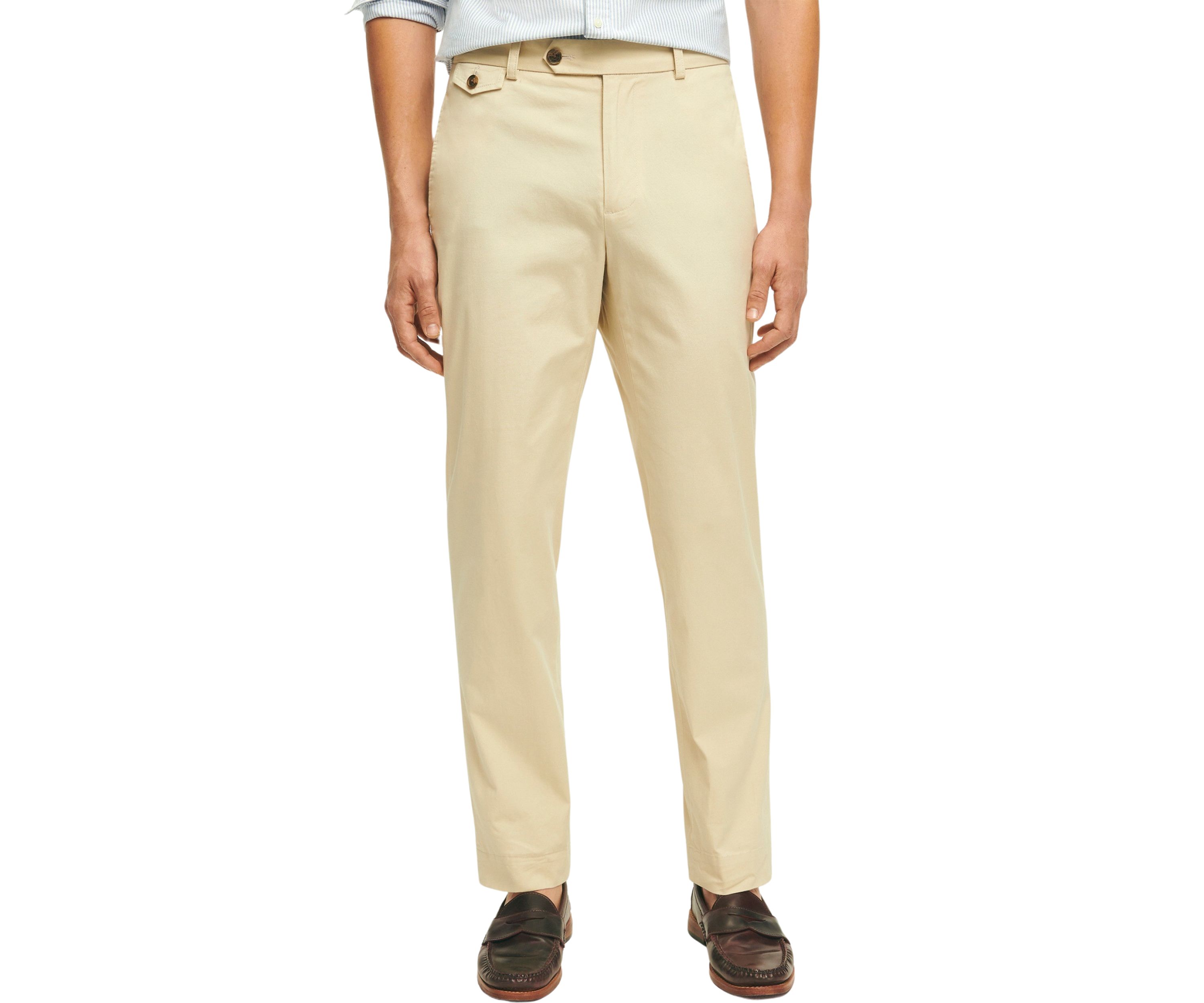 Slim-Fit Stretch Supima® Cotton Poplin Chino Pants