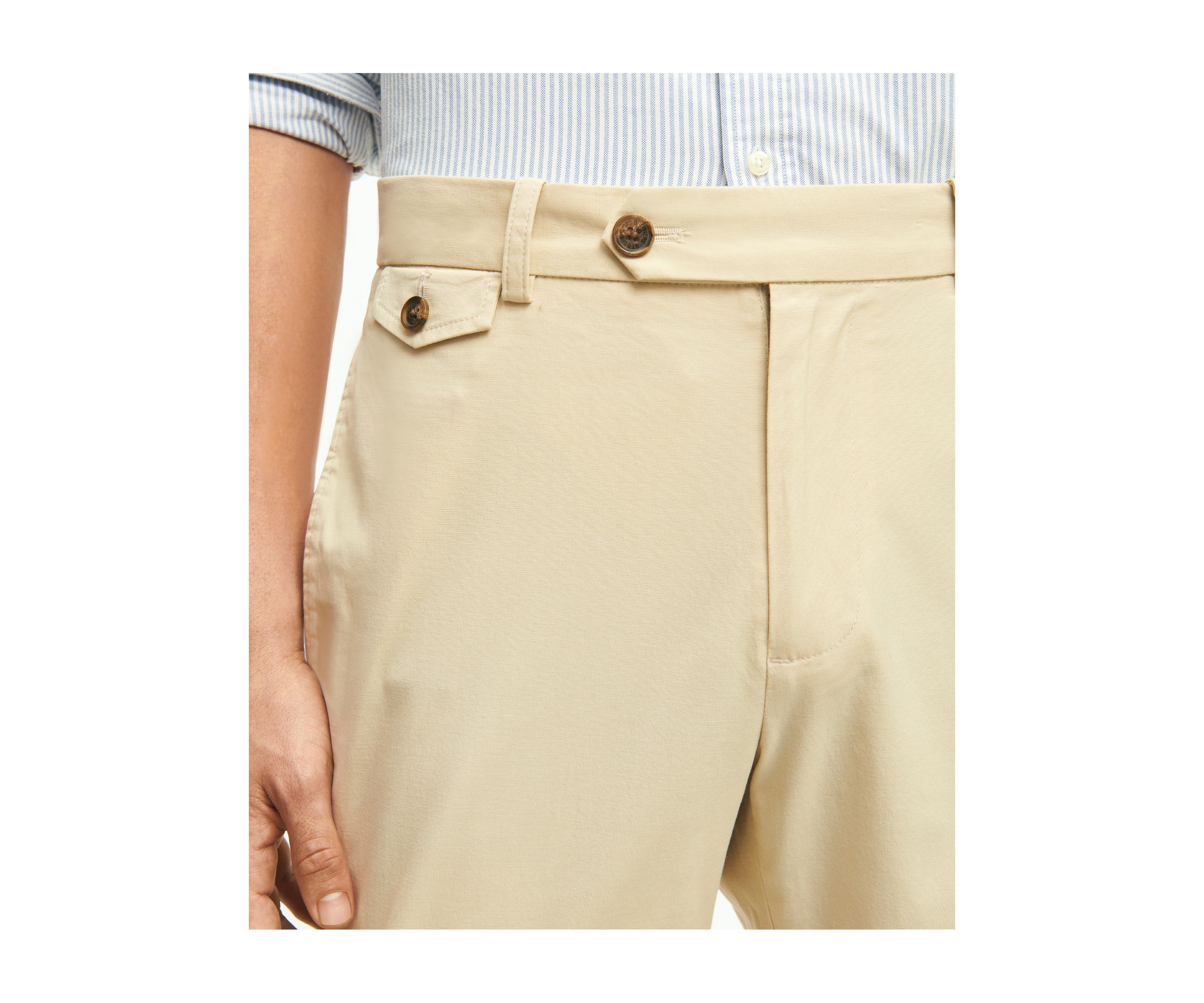 Slim-Fit Stretch Supima® Cotton Poplin Chino Pants