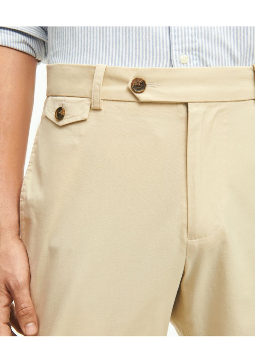 Slim-Fit Stretch Supima® Cotton Poplin Chino Pants