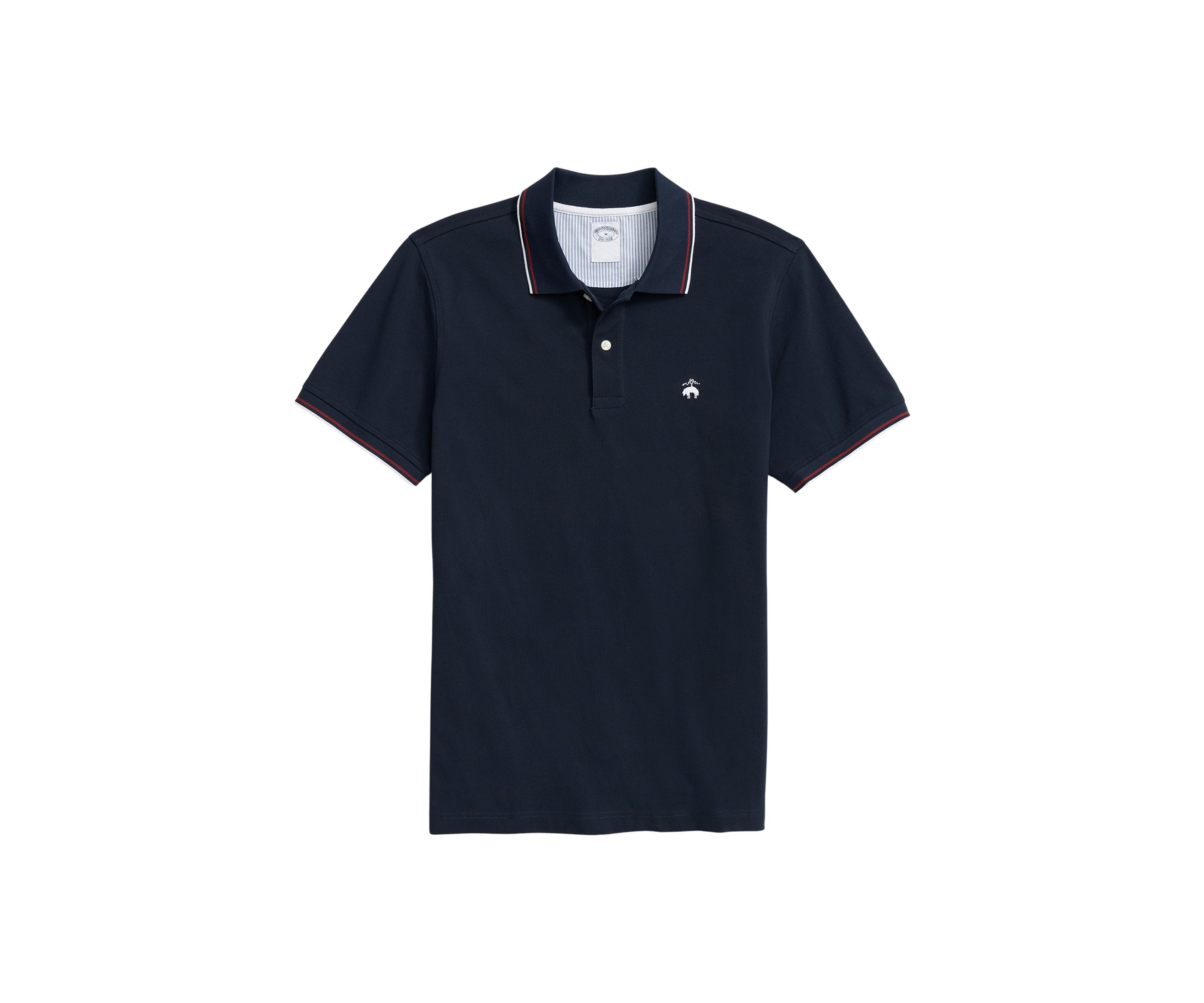 Womens Golden Fleece Supima Tipped Polo Shirt