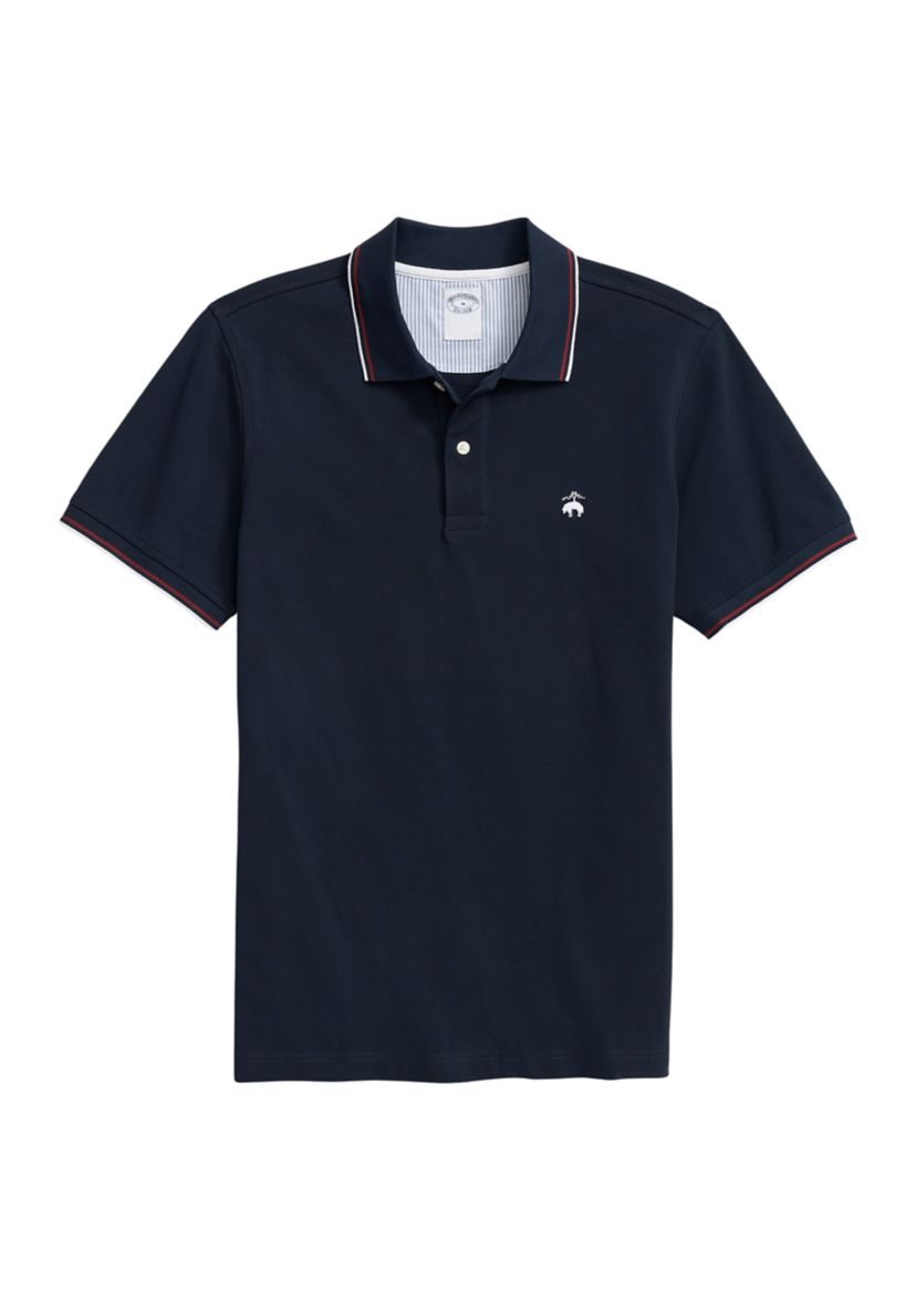 Womens Golden Fleece Supima Tipped Polo Shirt