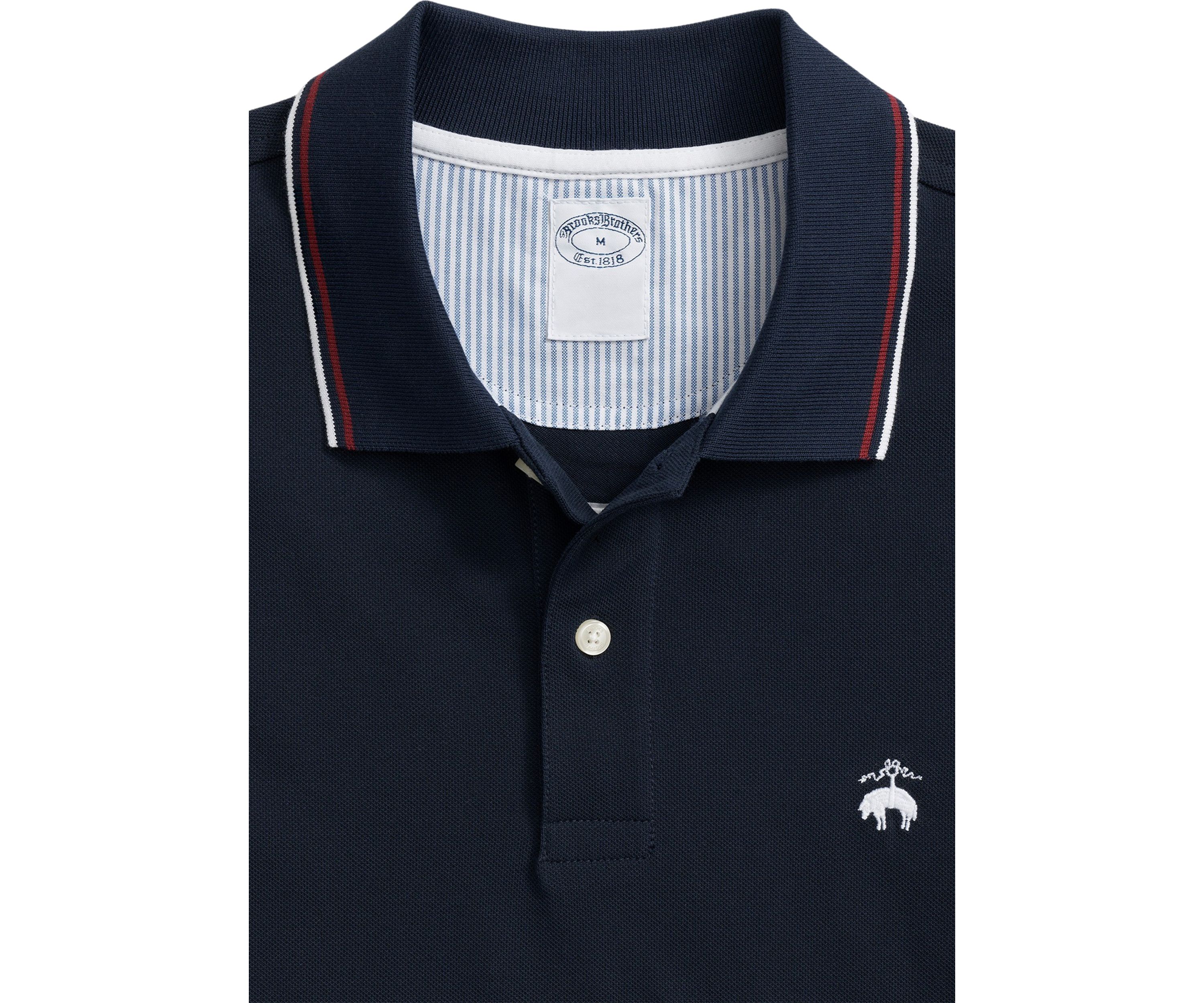 Womens Golden Fleece Supima Tipped Polo Shirt