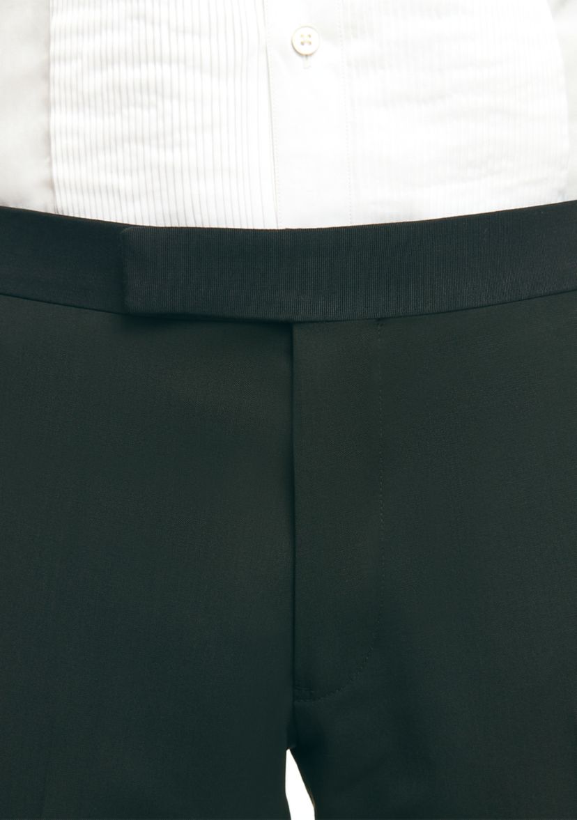 Mens Explorer Collection Classic Fit Wool Tuxedo Pants