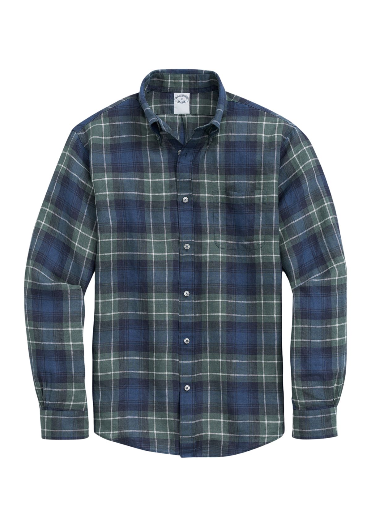 Irish Linen Tartan Sport Shirt