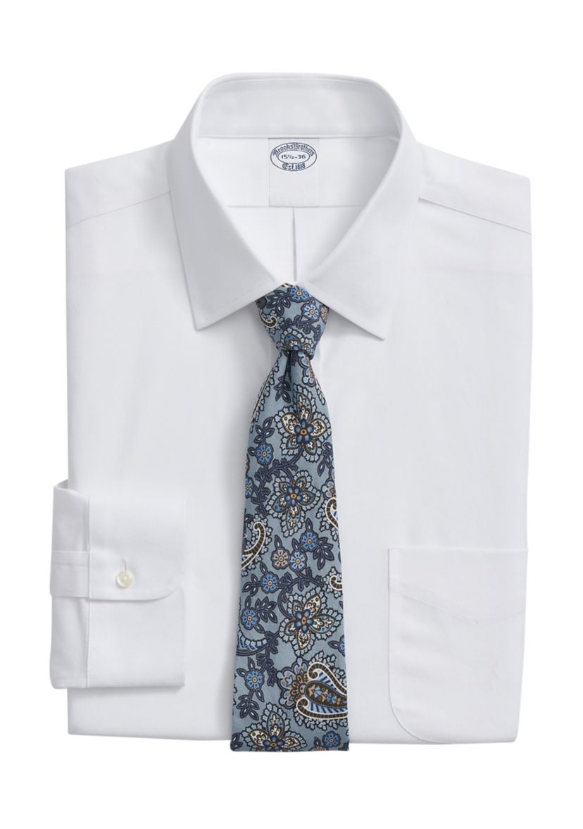 Explorer Collection Non-Iron Twill Ainsley Collar Dress Shirt