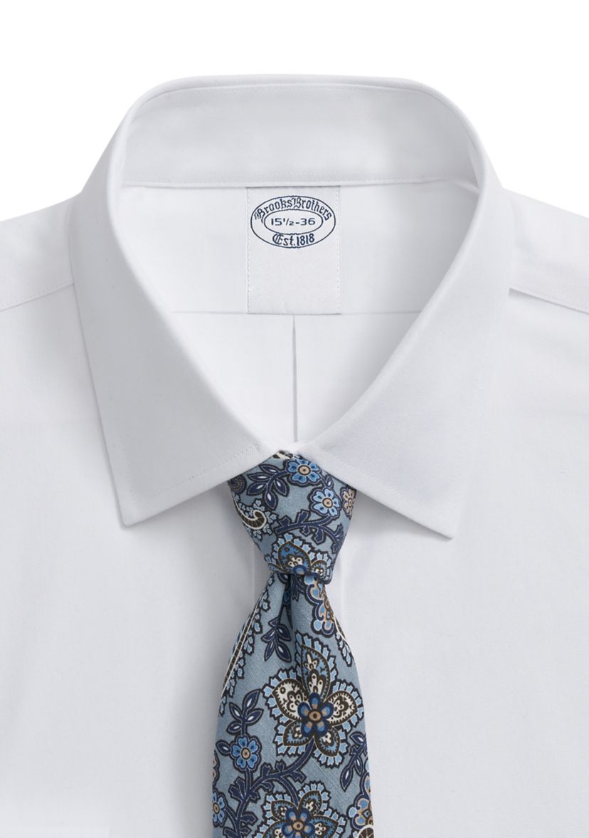 Explorer Collection Non-Iron Twill Ainsley Collar Dress Shirt