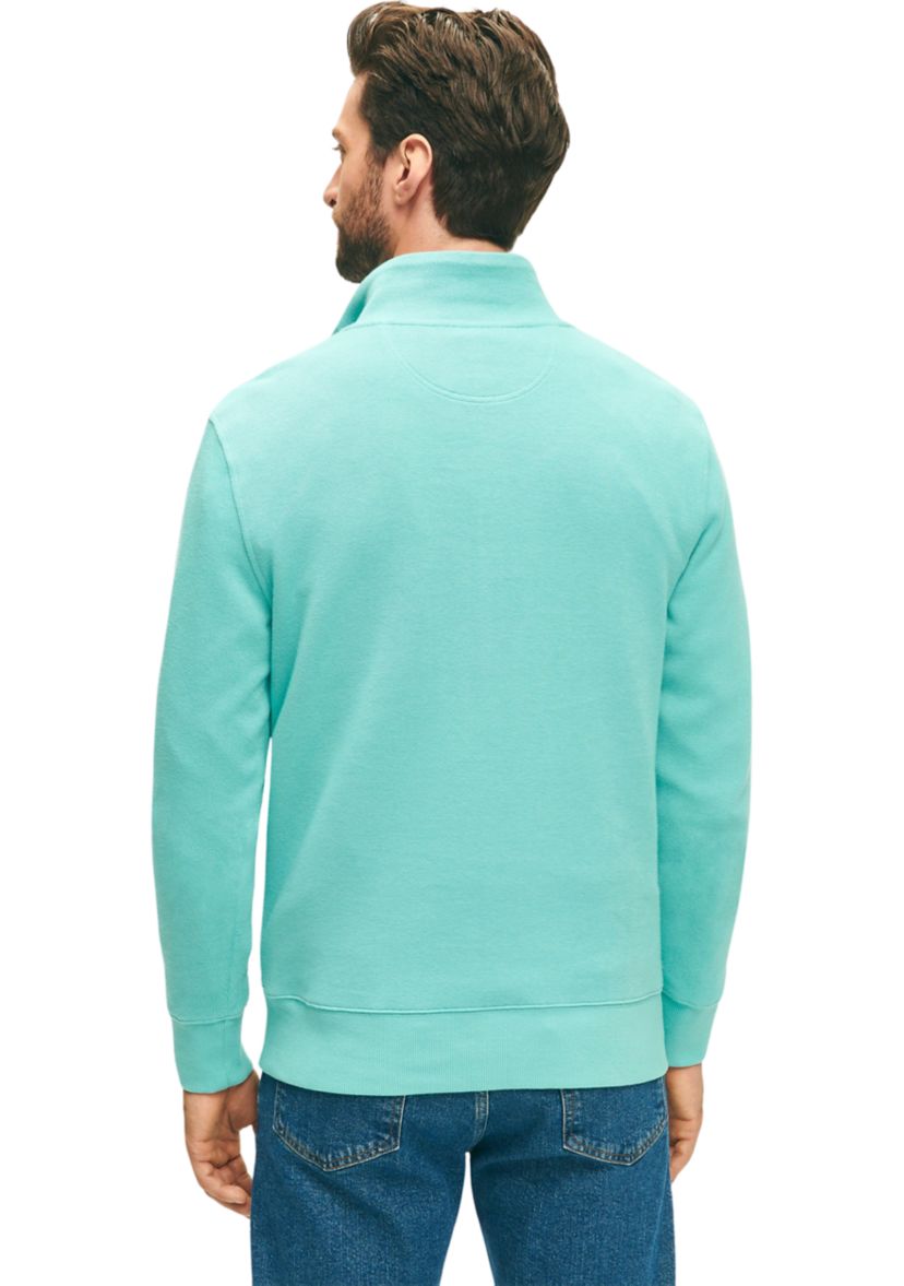 French Rib Half-Zip Pullover