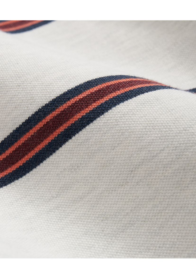 Mens Long Sleeve Piqué Knit Polo Shirt