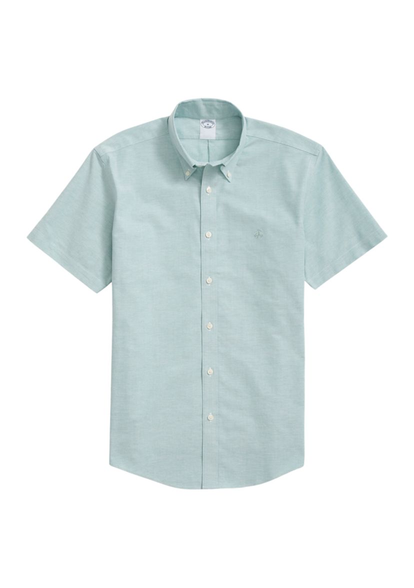 Mens Oxford Solid Button Down Shirt