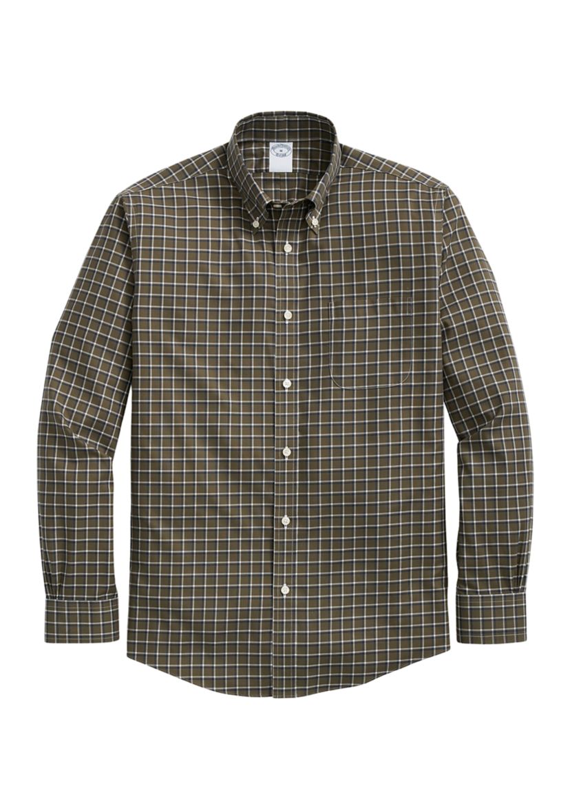 Non Iron Twill Check Shirt 