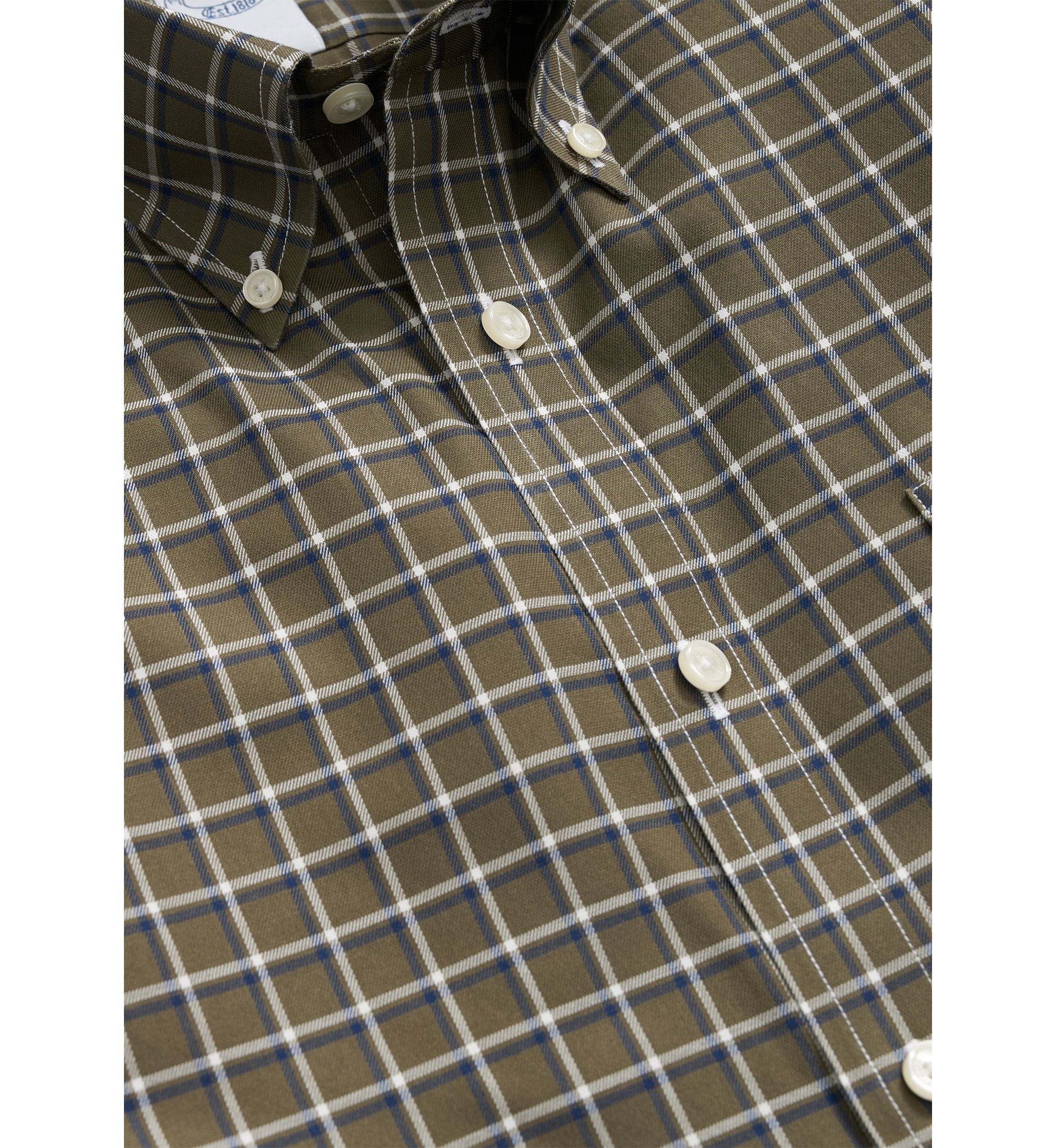 Non Iron Twill Check Shirt 