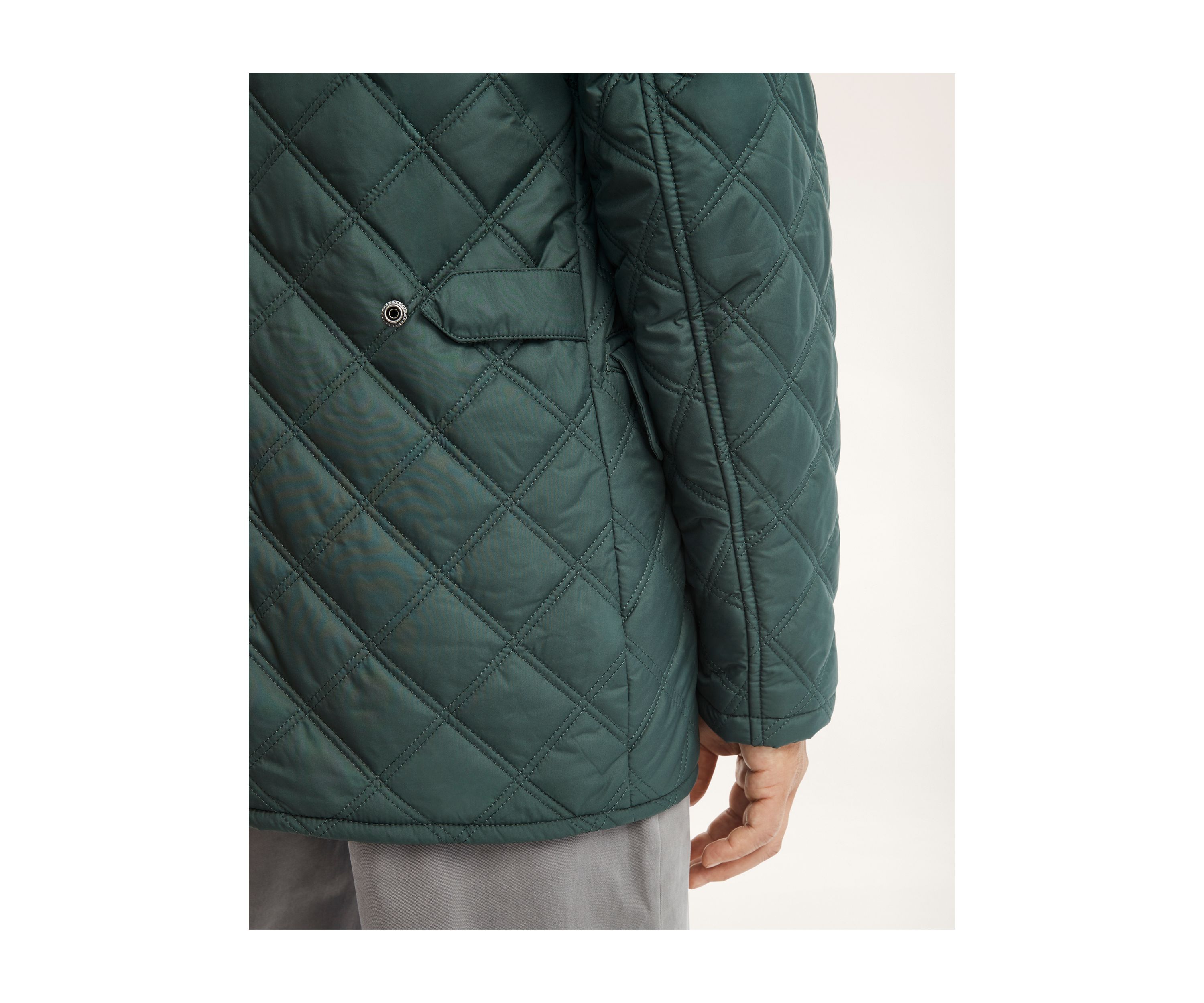 Paddock Diamond Quilted Coat