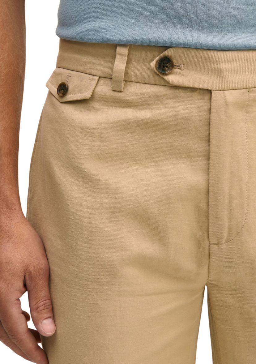 Mens Linen Cotton Pants