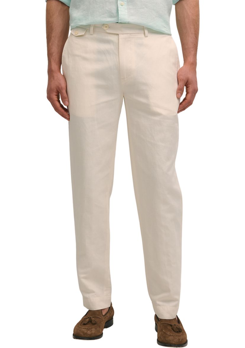 Classic Fit Linen Cotton Pants 