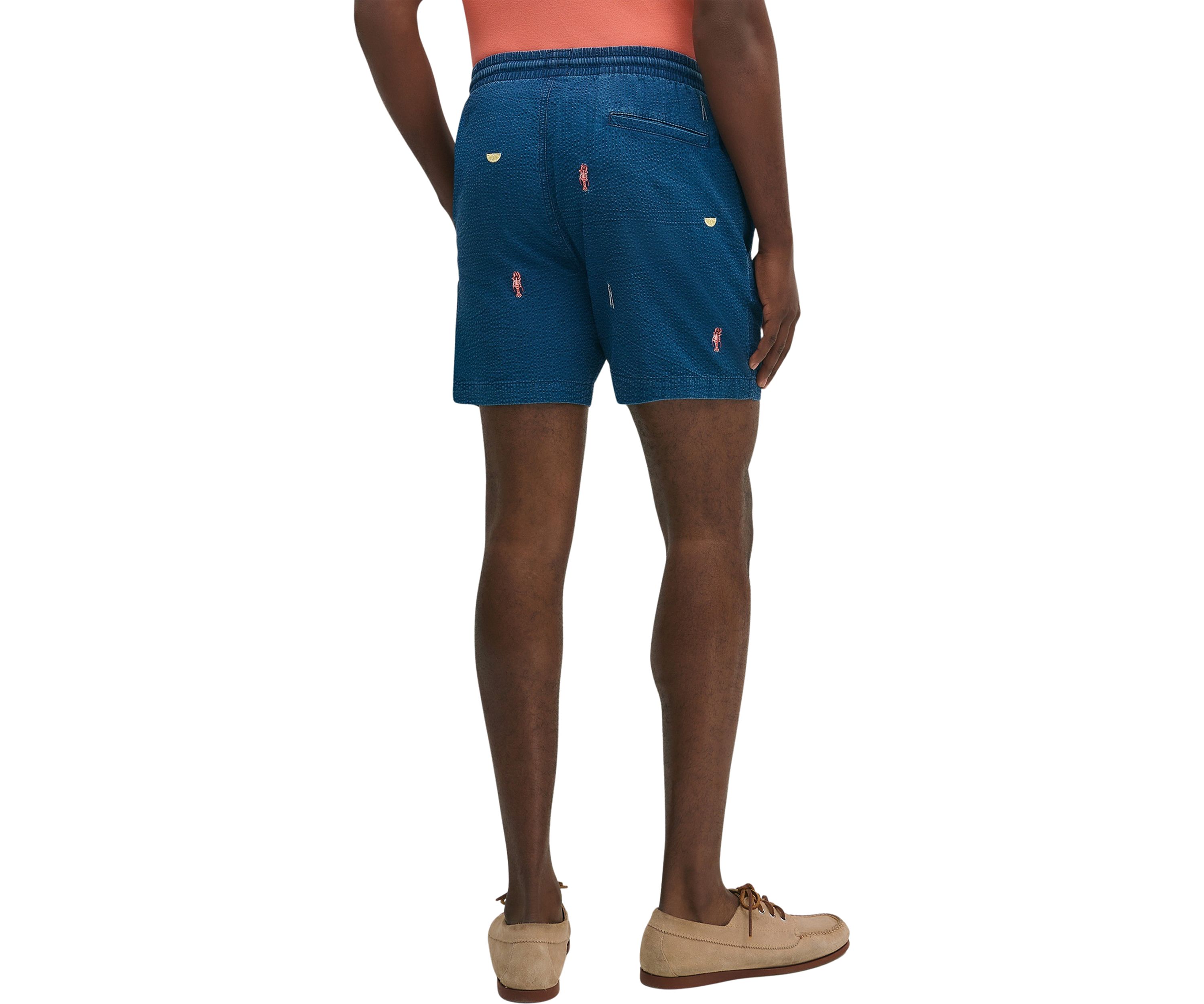   Cotton Seersucker Friday Shorts 