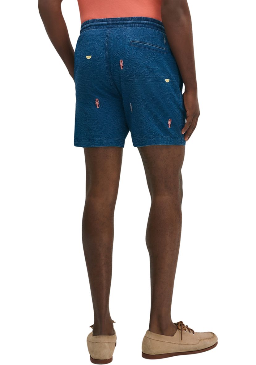   Cotton Seersucker Friday Shorts 