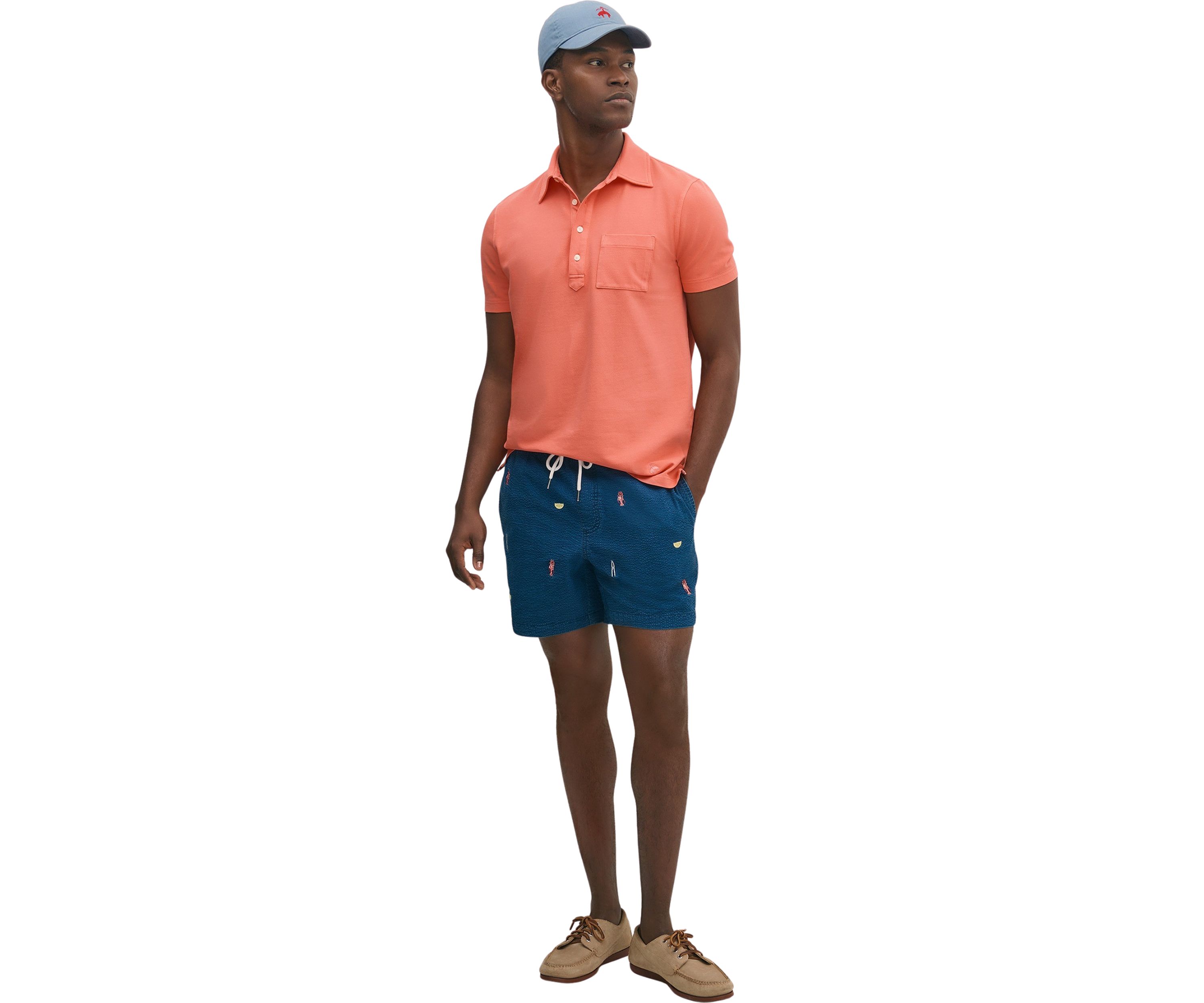   Cotton Seersucker Friday Shorts 
